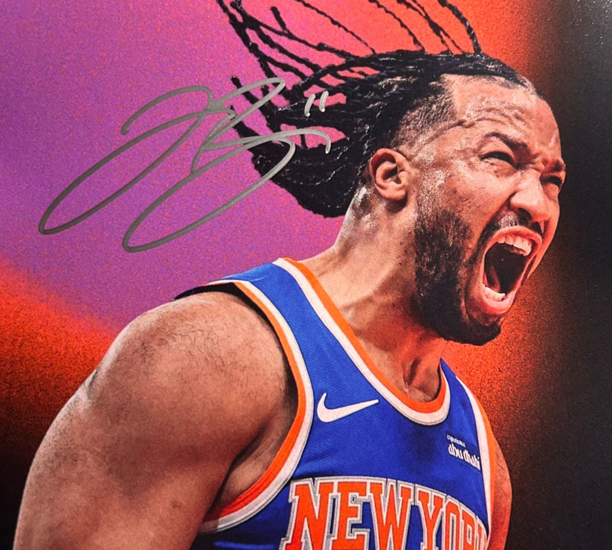 JALEN BRUNSON Signed 810" NBA: NY KNICKS Original Authentic Autograph w/COA JALEN BRUNSON Signed 810" NBA: NY KNICKS Original Authentic Autograph w/COA