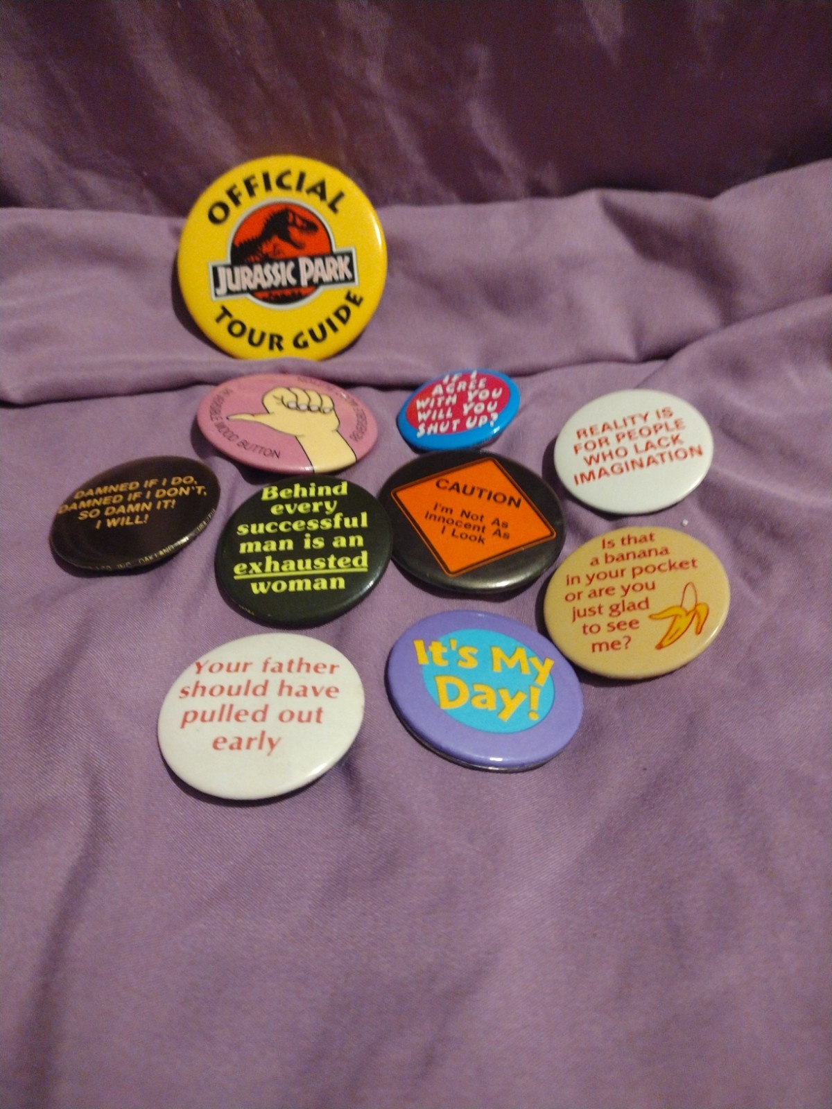 10 Vintage Pinback buttons - Sarcasm Quotes, Inappropriate, Sassy 70s/80s/90s 10 Vintage Pinback buttons - Sarcasm Quotes, Inappropriate, Sassy 70s/80s/90s