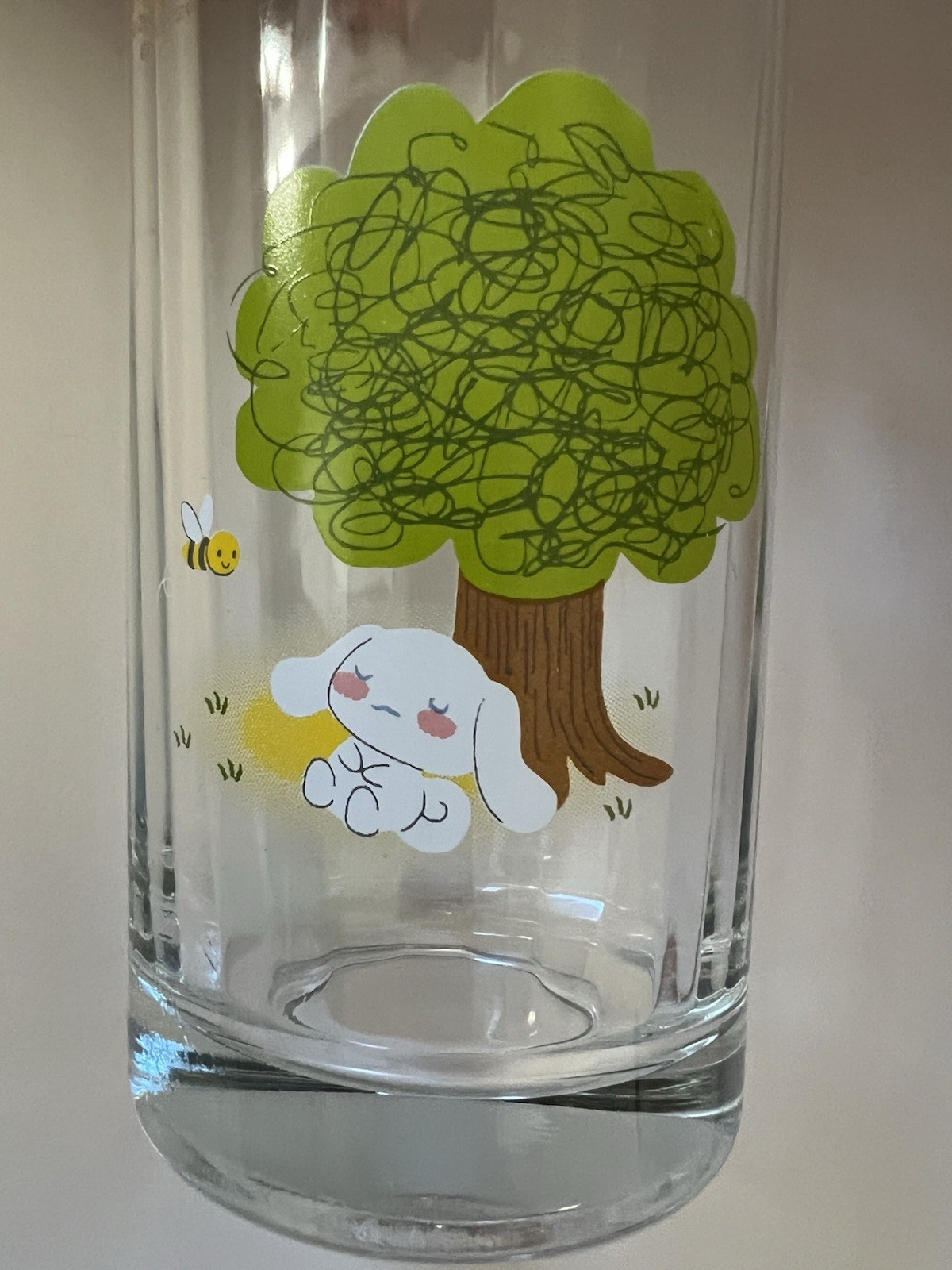 Vintage 2002-2004 Sanrio Cinnamoroll Sleepy Glass Cup Rare HTF Vintage 2002-2004 Sanrio Cinnamoroll Sleepy Glass Cup Rare HTF