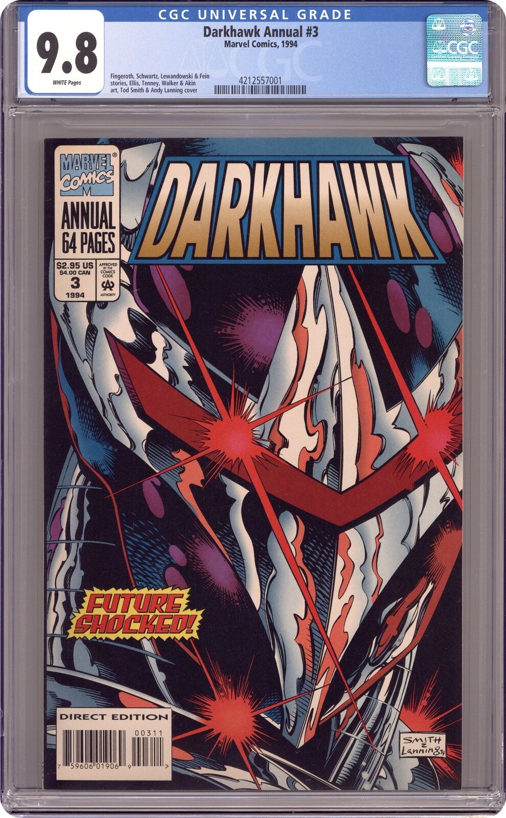 Darkhawk Annual #3 CGC 9.8 1994 4212557001