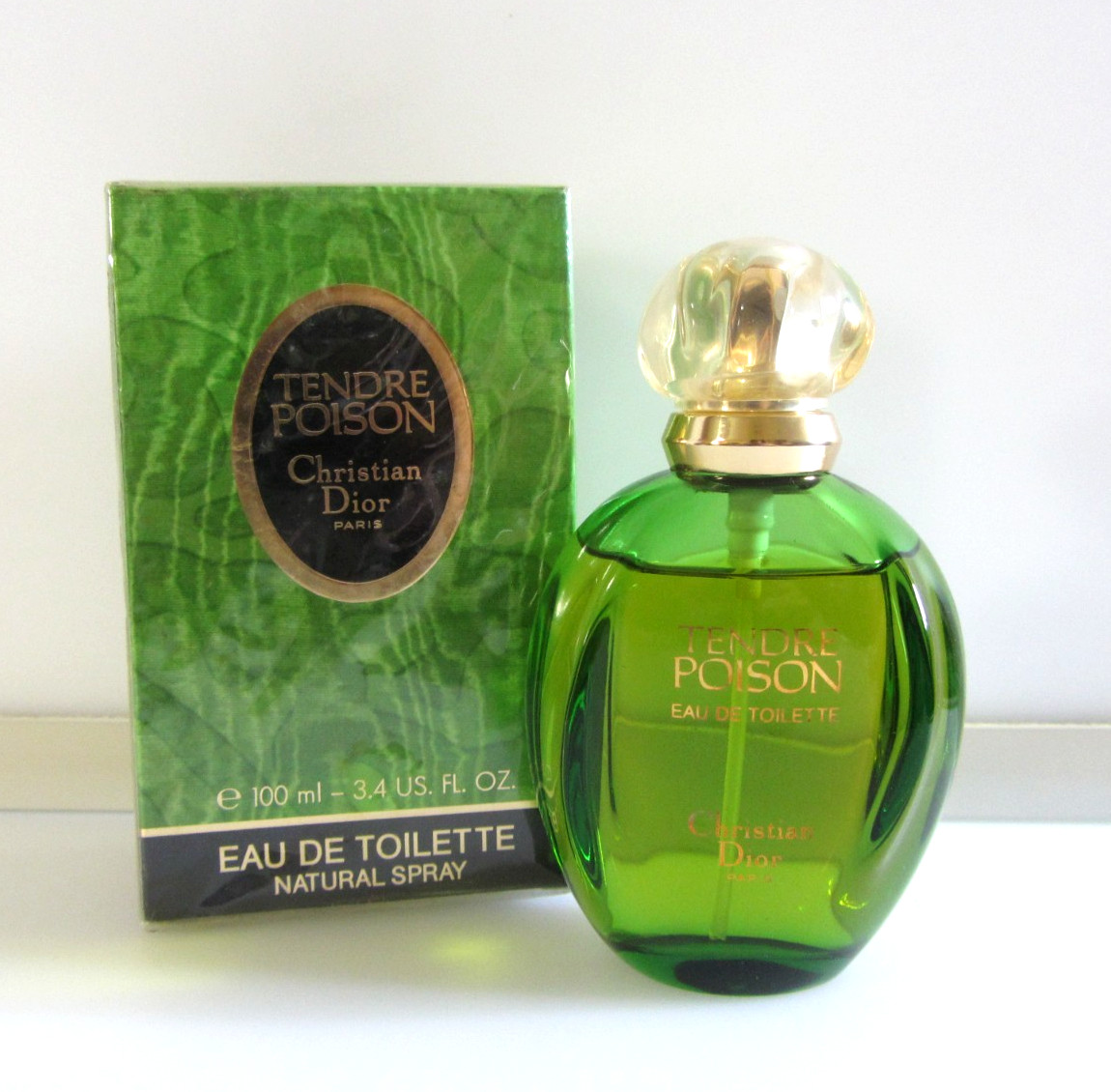 Vintage 1994 Christian Dior Tendre Poison Eau de Toilette Spray 100ml / 3.4 oz Vintage 1994 Christian Dior Tendre Poison Eau de Toilette Spray 100ml / 3.4 oz
