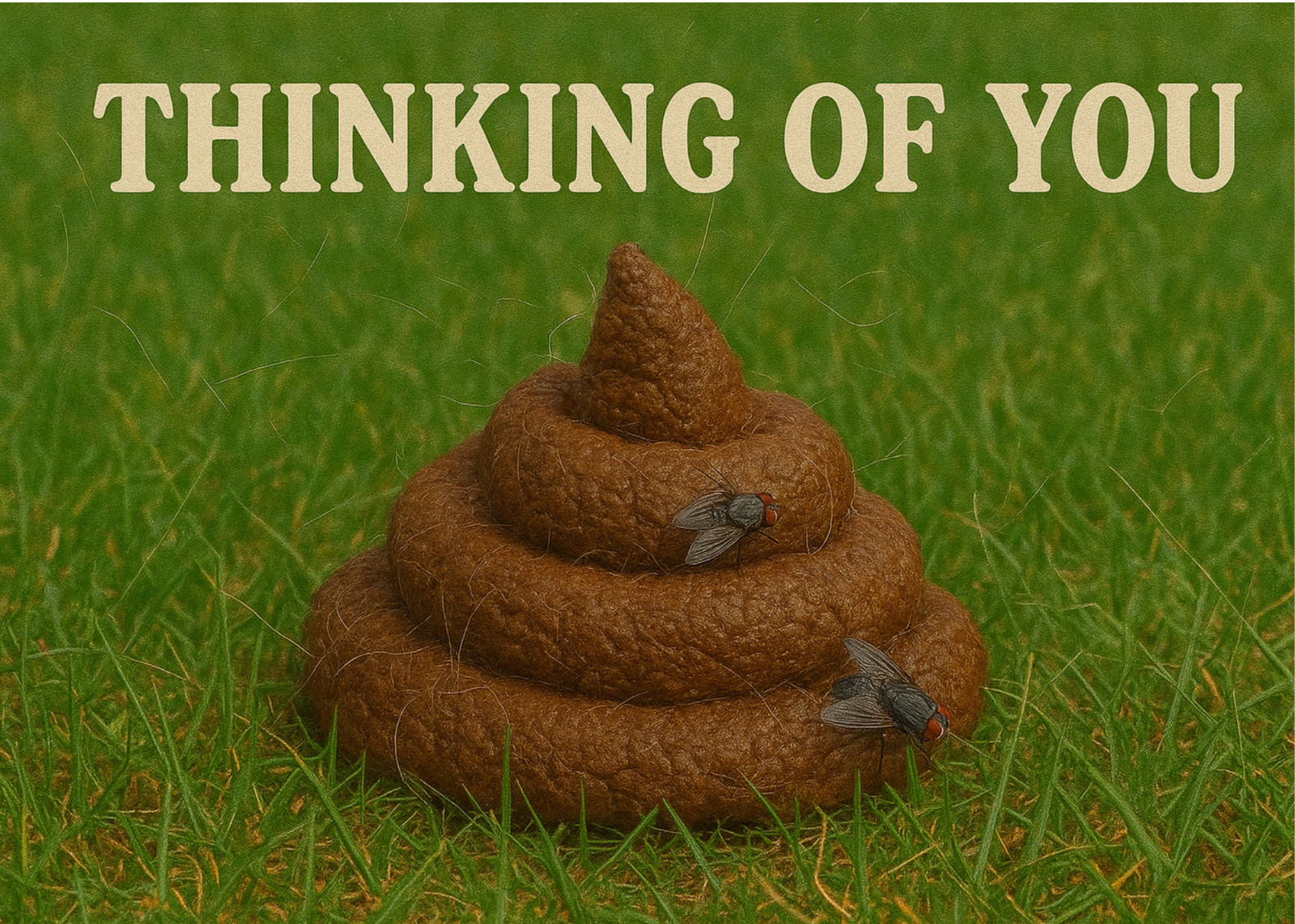 💩 Thinking of You – Pile of Crap Prank Postcard 🐶 Sent Anonymously To Victim 💩 Thinking of You – Pile of Crap Prank Postcard 🐶 Sent Anonymously To Victim