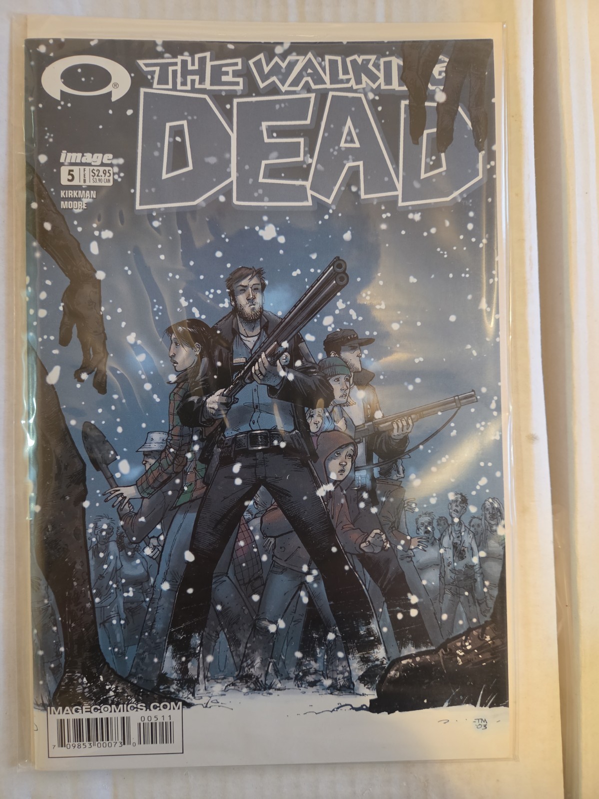 WALKING DEAD #5*IMAGE*2004*ROBERT KIRKMAN*TONY MOORE*1ST PRIN*DEATH OF AMY*NM/VF WALKING DEAD #5*IMAGE*2004*ROBERT KIRKMAN*TONY MOORE*1ST PRIN*DEATH OF AMY*NM/VF