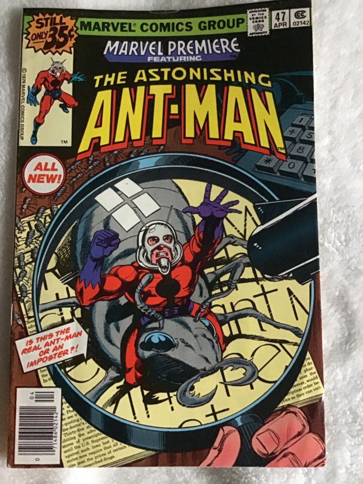 MARVEL PREMIERE 47 (1979) - FIRST SCOTT LANG AS ANT-MAN MARVEL PREMIERE 47 (1979) - FIRST SCOTT LANG AS ANT-MAN