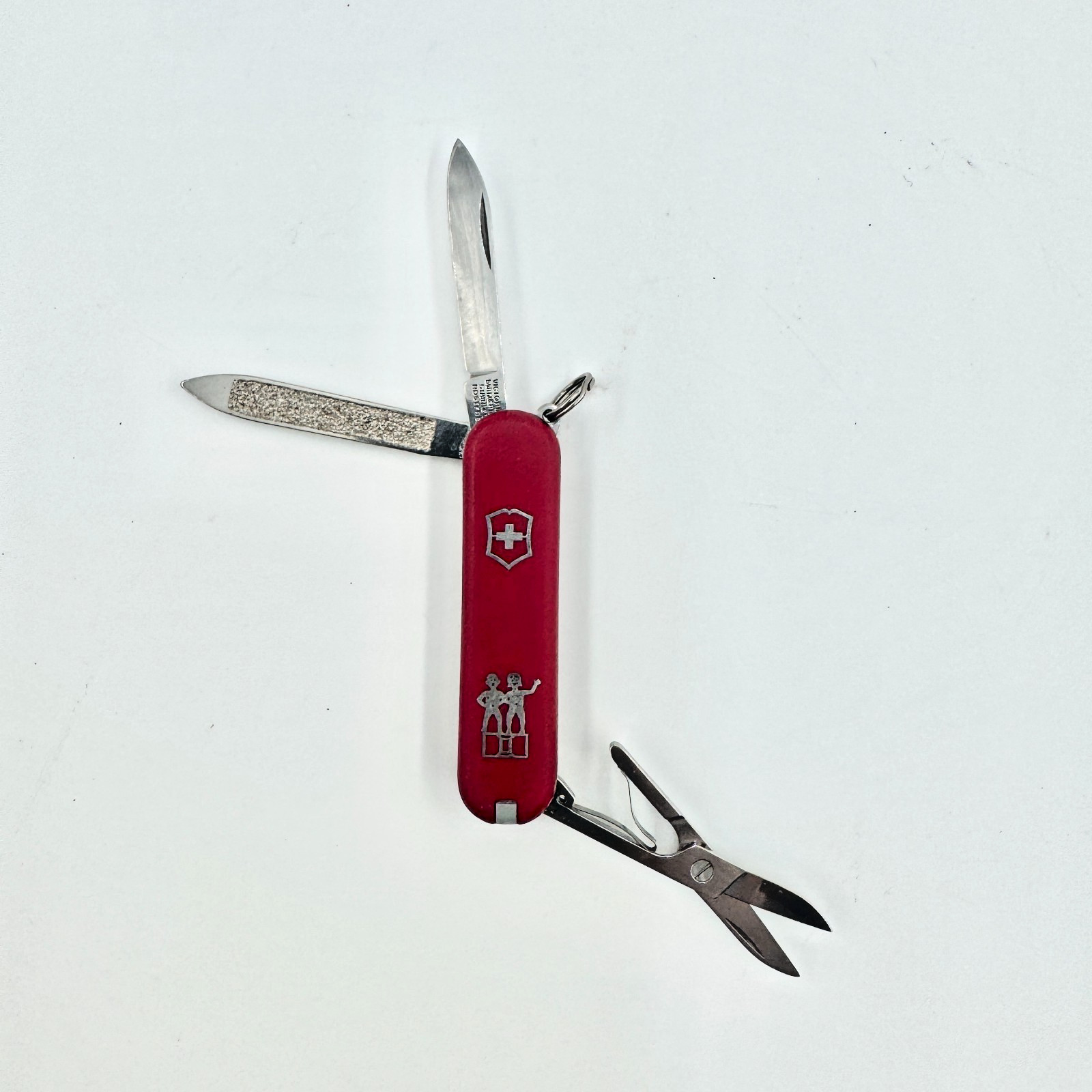 Victorinox Classic Swiss Army Knife GEMINI Zodiac Series Red 58mm Retired Rare