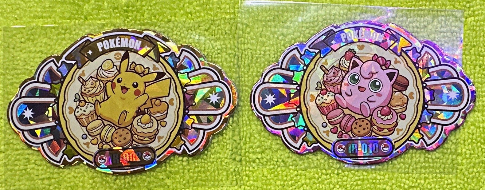 Pokemon non-TCG Art Cards. Pikachu & Jigglypuff Holographic 2 card Lot. Pokemon non-TCG Art Cards. Pikachu & Jigglypuff Holographic 2 card Lot.