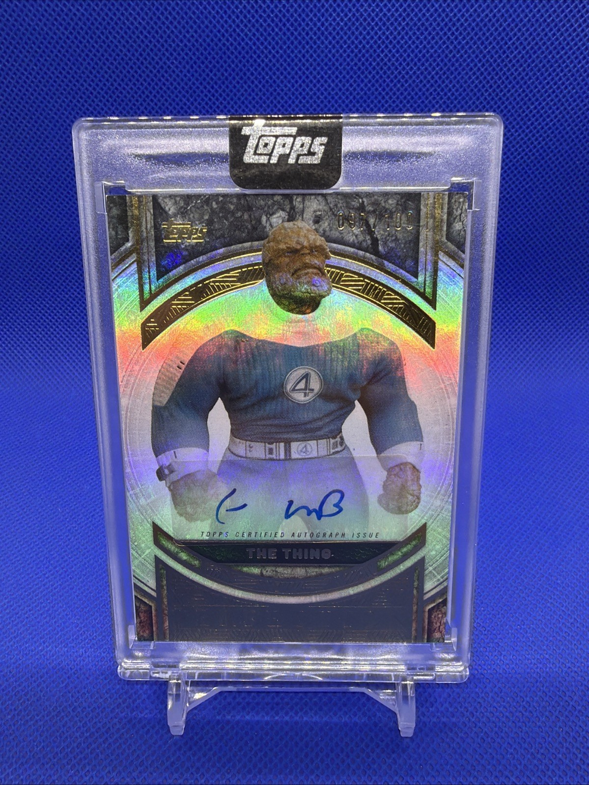 2025 Topps Perfection The Thing Auto /100 #MP-EMB 2025 Topps Perfection The Thing Auto /100 #MP-EMB