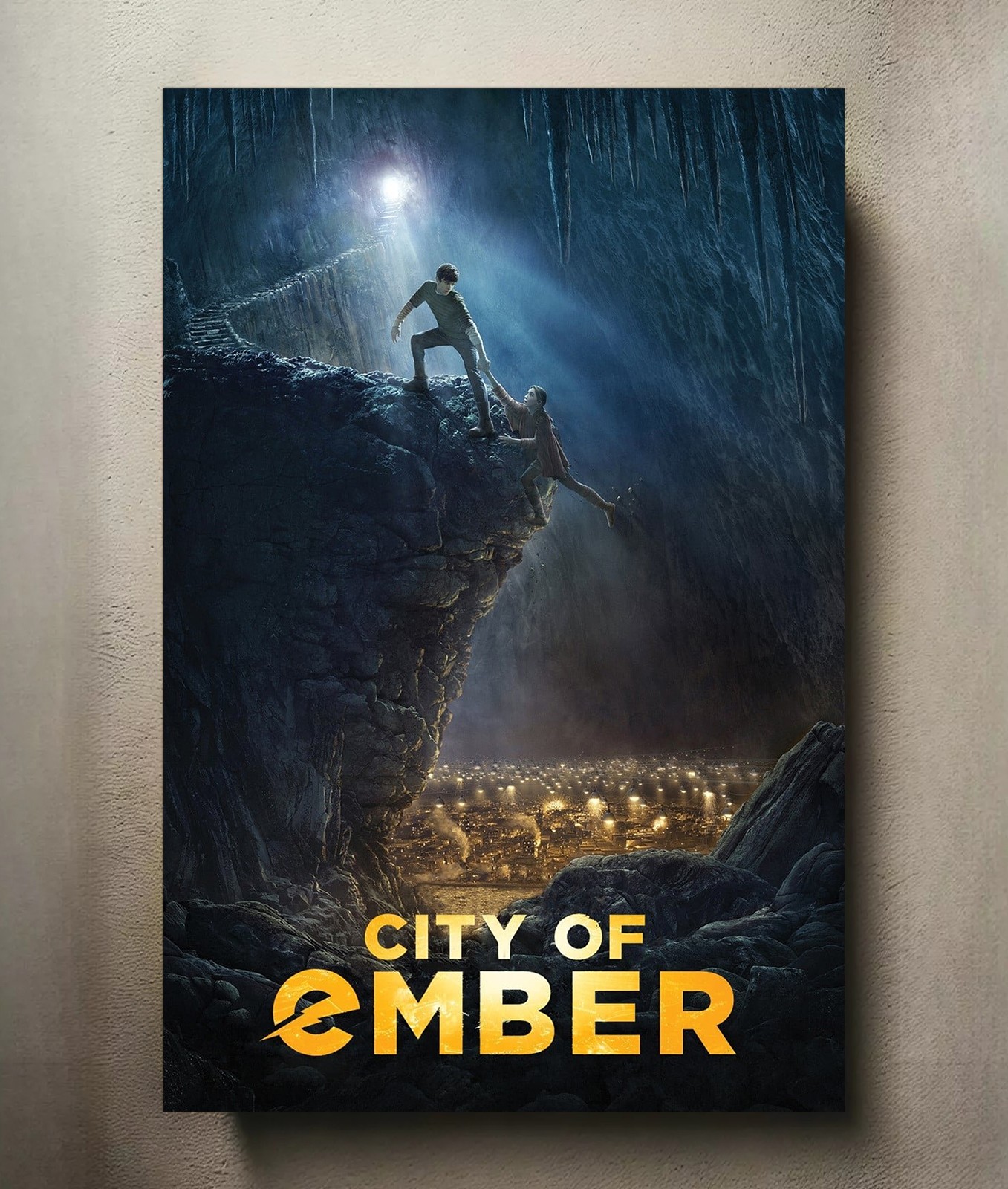 City of Ember 8x12 Metal Movie Poster Sign