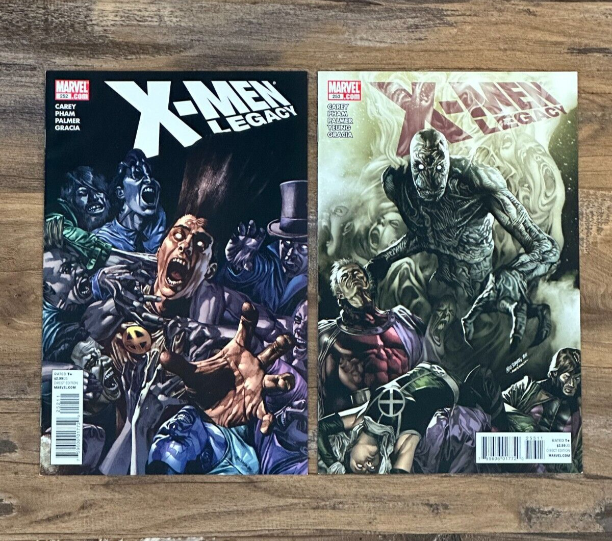 X-Men Legacy #242-#243 Comic Lot (Marvel Comics, 2011)