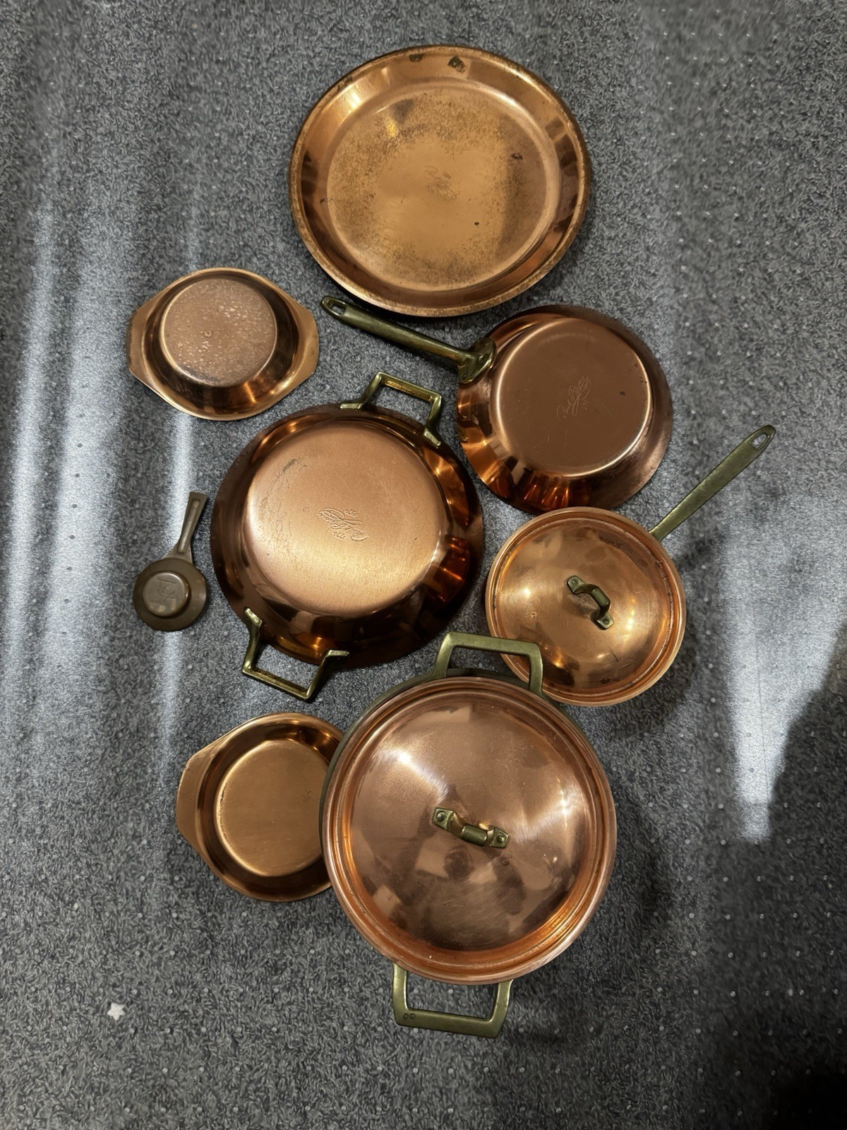 Vintage Paul Revere 1776-1976 Bicentennial Copper Cookware Lot 8+ Pc Vintage Paul Revere 1776-1976 Bicentennial Copper Cookware Lot 8+ Pc