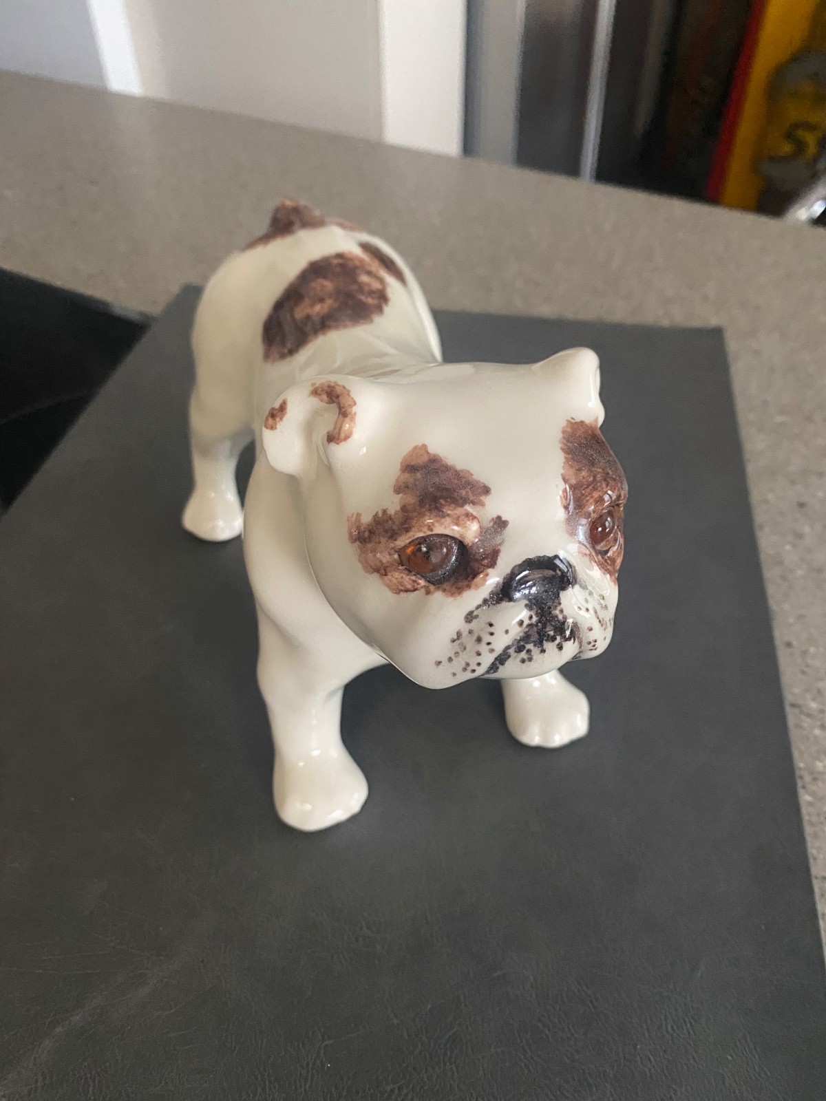 Very nice Winstanley Norfolk England British Bull Dog 22cm 