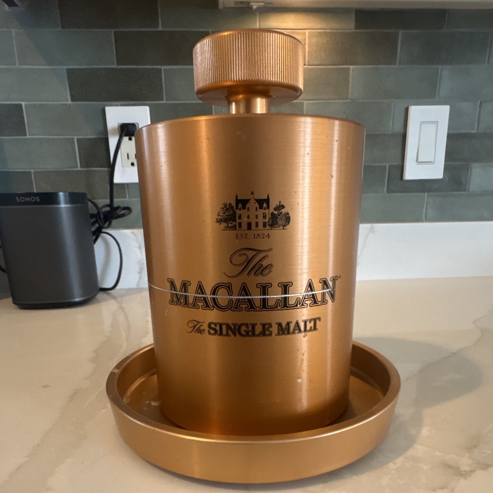 The Macallan Metal Single Malt Ice Ball Maker The Macallan Metal Single Malt Ice Ball Maker