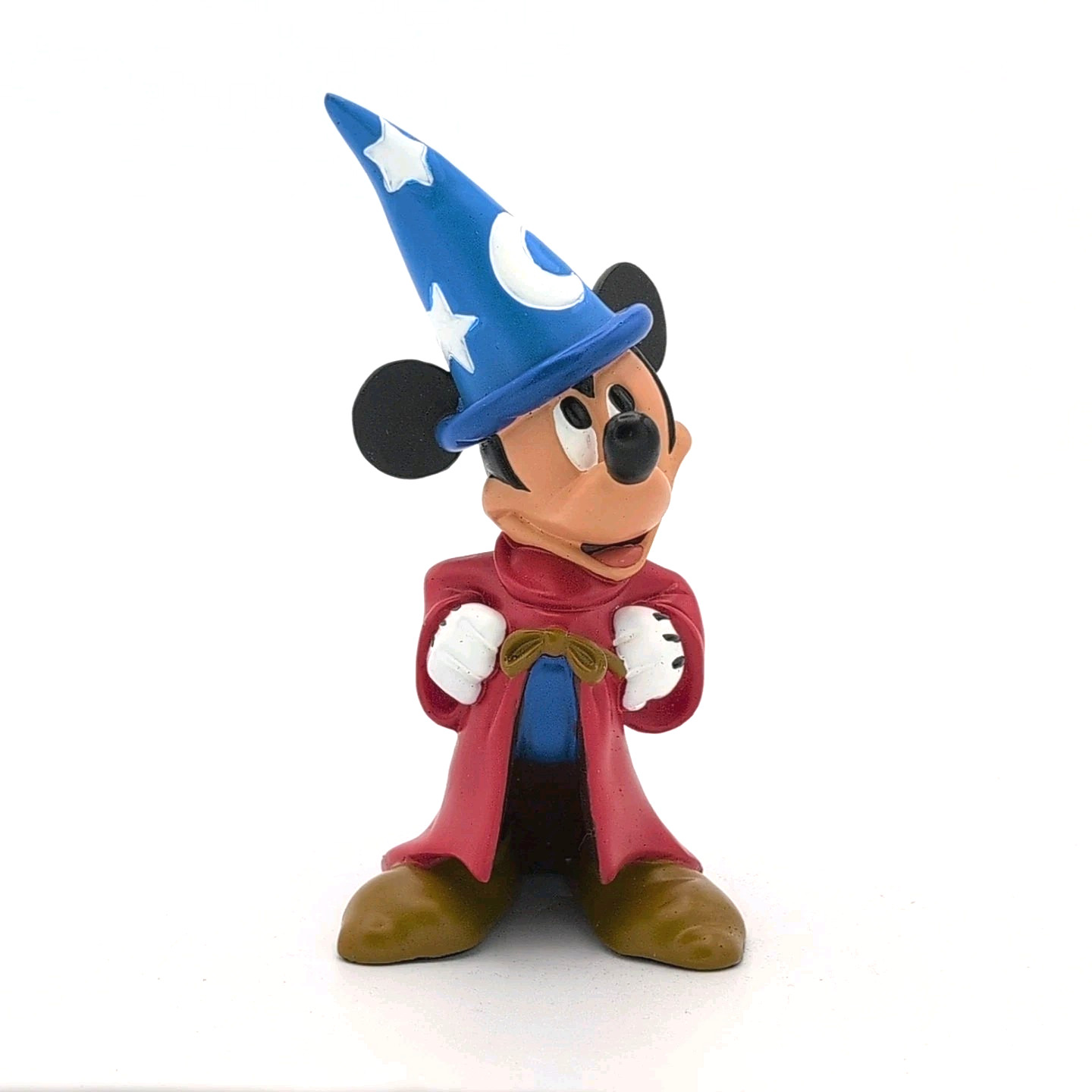 Official Disney Fantasia SORCEROR MICKEY 5.4" Figurine "Earmarked Program" RARE Official Disney Fantasia SORCEROR MICKEY 5.4" Figurine "Earmarked Program" RARE