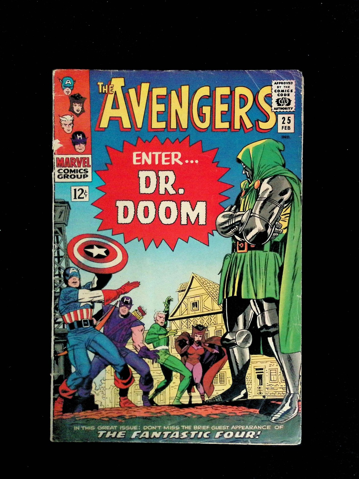 1966 Avengers 25 1st Dr. Doom Marvel 1966 Avengers 25 1st Dr. Doom Marvel