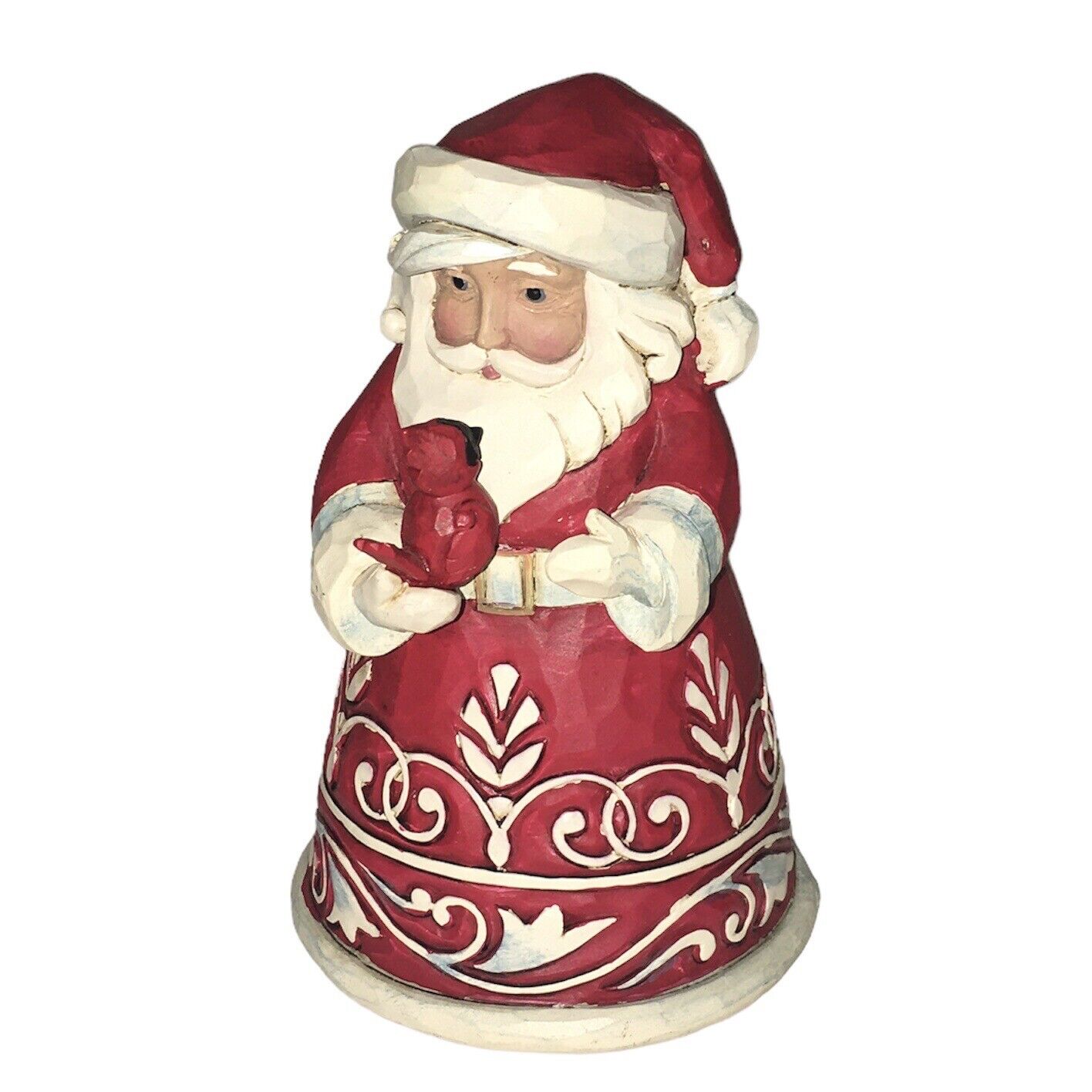 Jim Shore Joy to All Christmas Santa with Cardinal 5” Figurine 6001489 Enesco