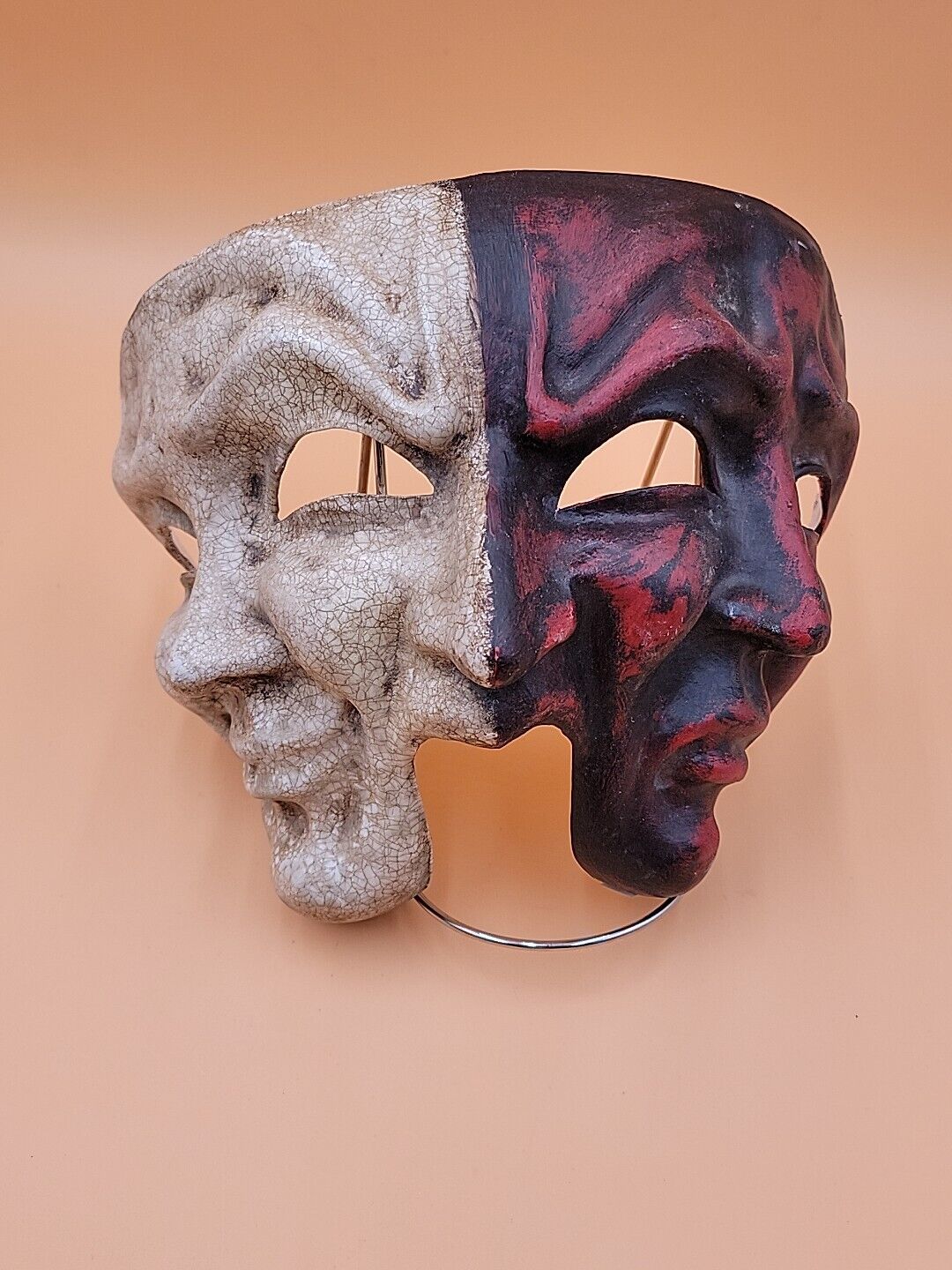 Authentic Venetian Large Mask IVAN MINIO Carnevale Paper Mache Venezia Italy