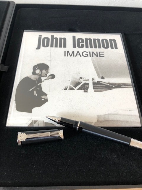 Montblanc John Lennon Special Collector Rollerball Pen - NEW - Rare- Montblanc John Lennon Special Collector Rollerball Pen - NEW - Rare-