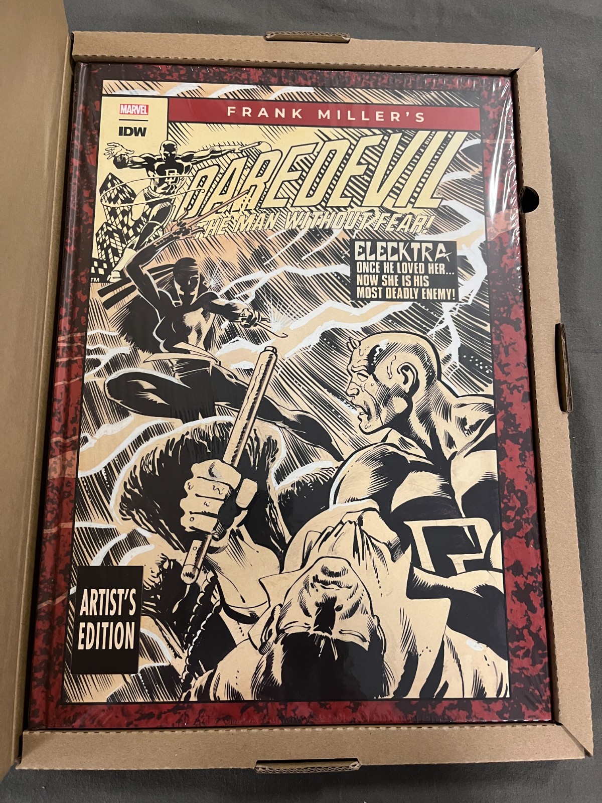 FRANK MILLER'S DAREDEVIL ARTIST'S EDITION : BRAND NEW/SHRINK-WRAPPED FRANK MILLER'S DAREDEVIL ARTIST'S EDITION : BRAND NEW/SHRINK-WRAPPED