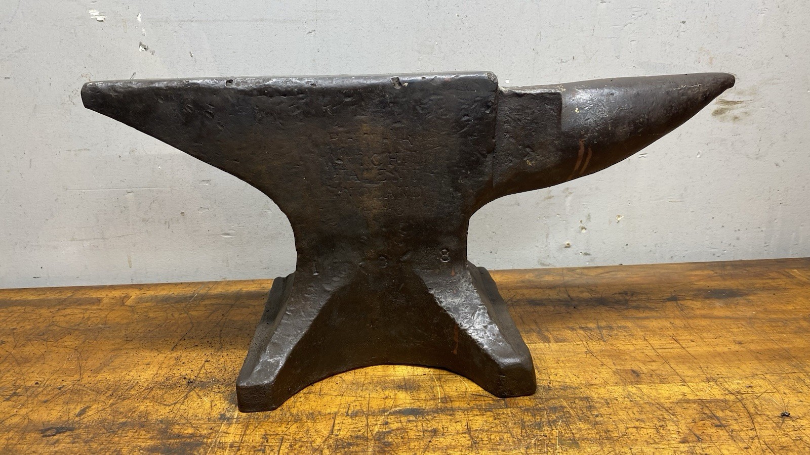 Peter Wright Anvil 116 Lbs Blacksmith Anvil Peter Wright Anvil 116 Lbs Blacksmith Anvil