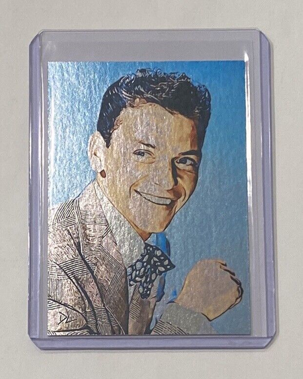 Frank Sinatra Platinum Plated Artist Signed “American Icon” Trading Card 1/1