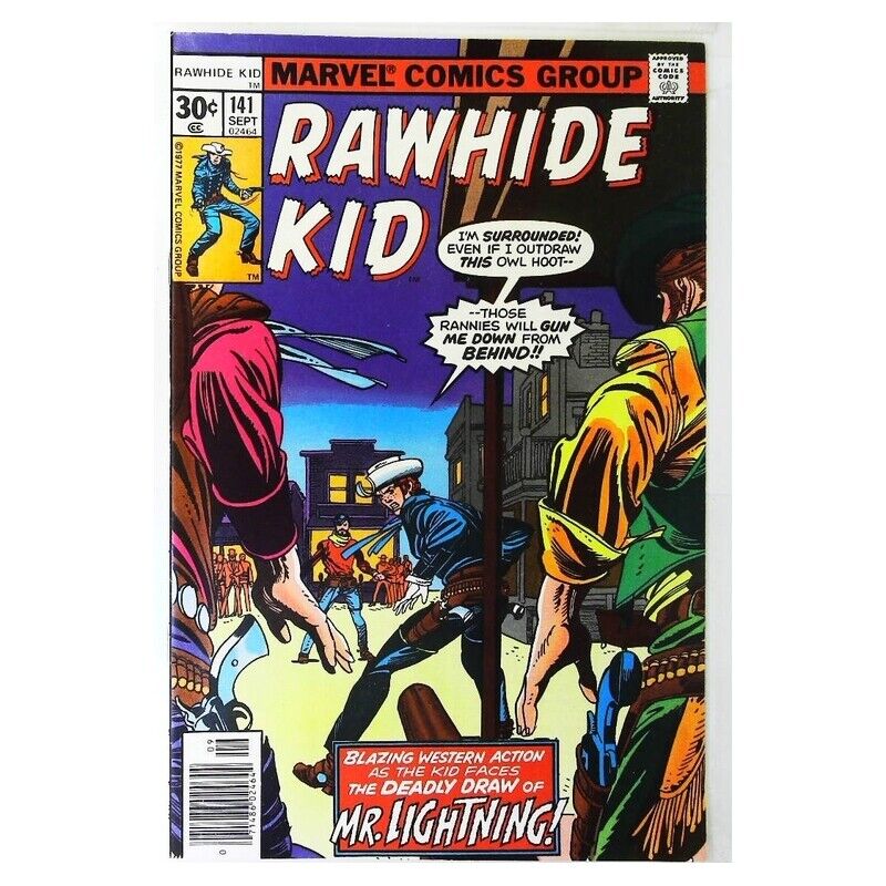 Rawhide Kid (1955 series) #141 in Near Mint minus condition. Marvel comics [d\\