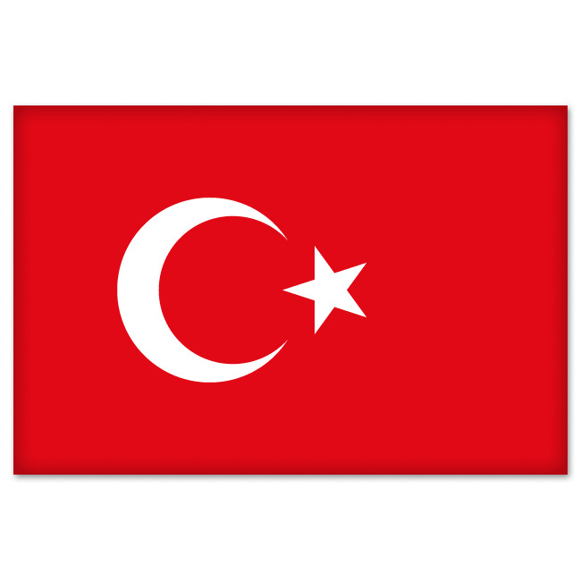 Turkey Turkish National Flag car bumper sticker 5\