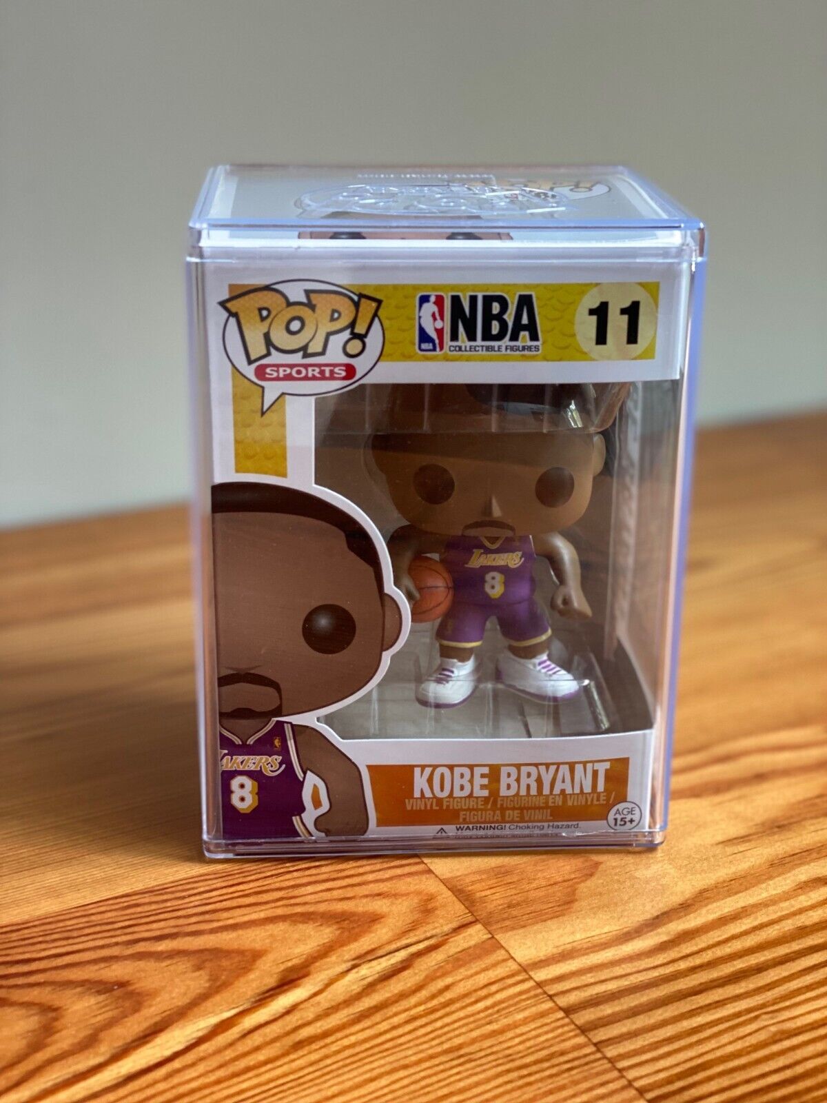 Kobe Bryant Funko Pop #11 Wearing Number 8 Purple Jersey RARE
