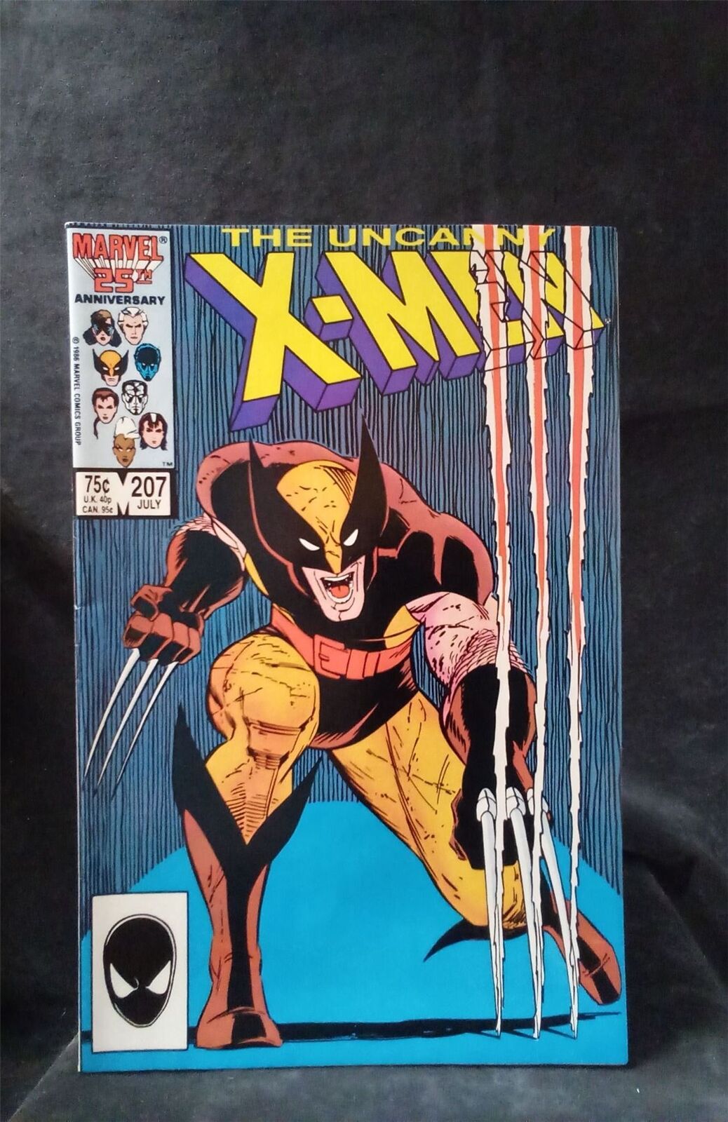 The Uncanny X-Men #207 1986 Marvel Comics Comic Book 