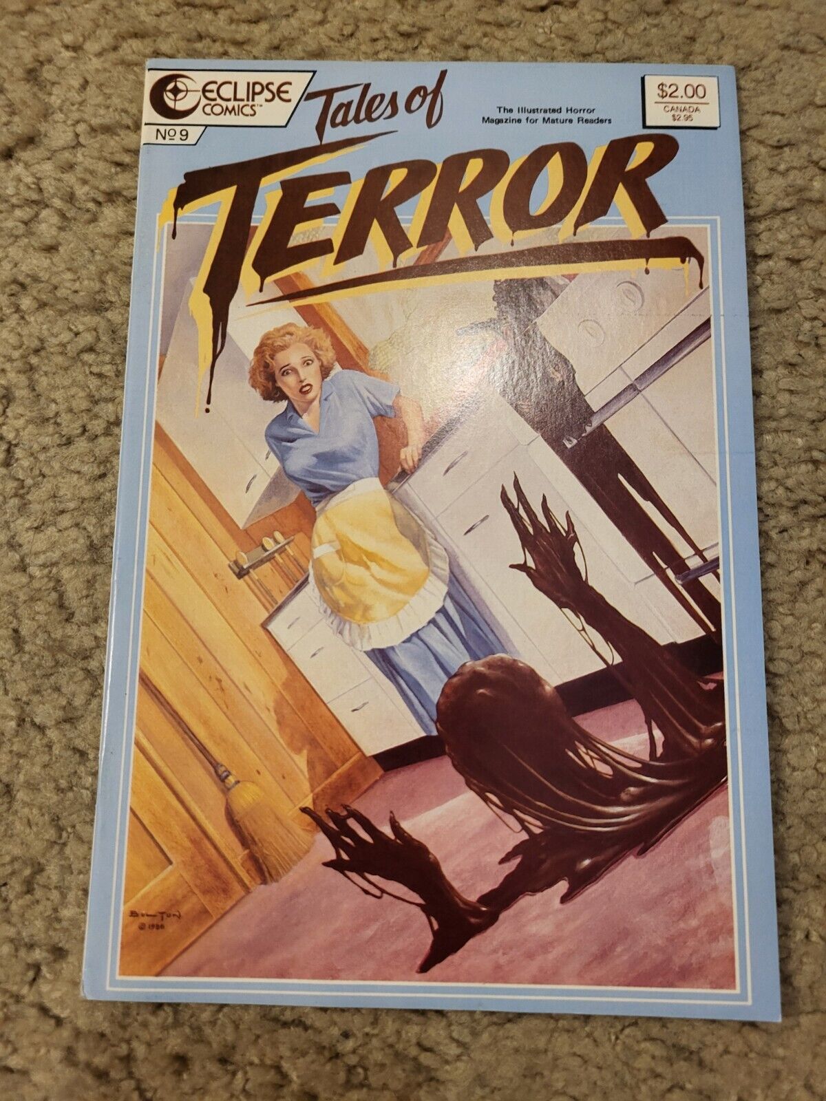 Tales Of Terror 9 Eclipse comics lot Chuck Dixon 1986 HIGH GRADE