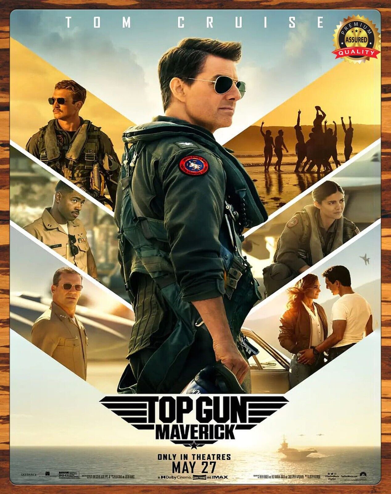 Top Gun: Maverick - Tom Cruise - Movie 2022 - Metal Sign 11 x 14