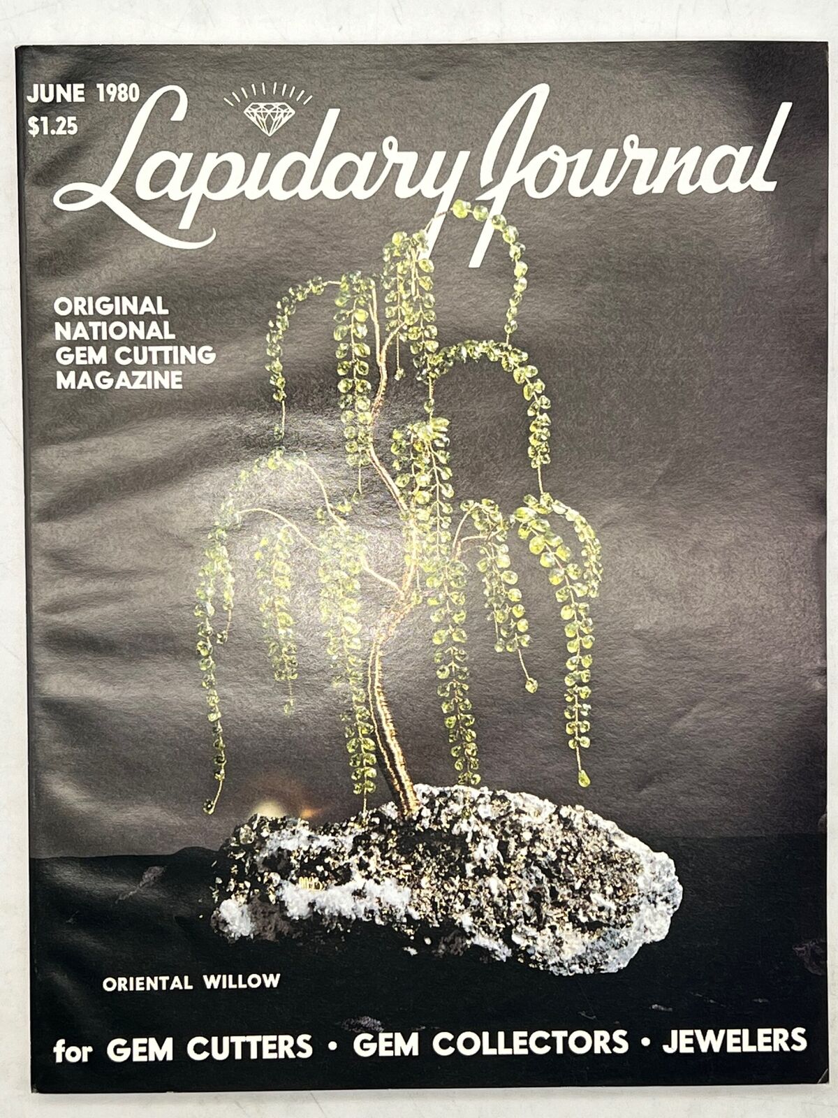 Lapidary Journal Magazine June 1980 Oriental Willow