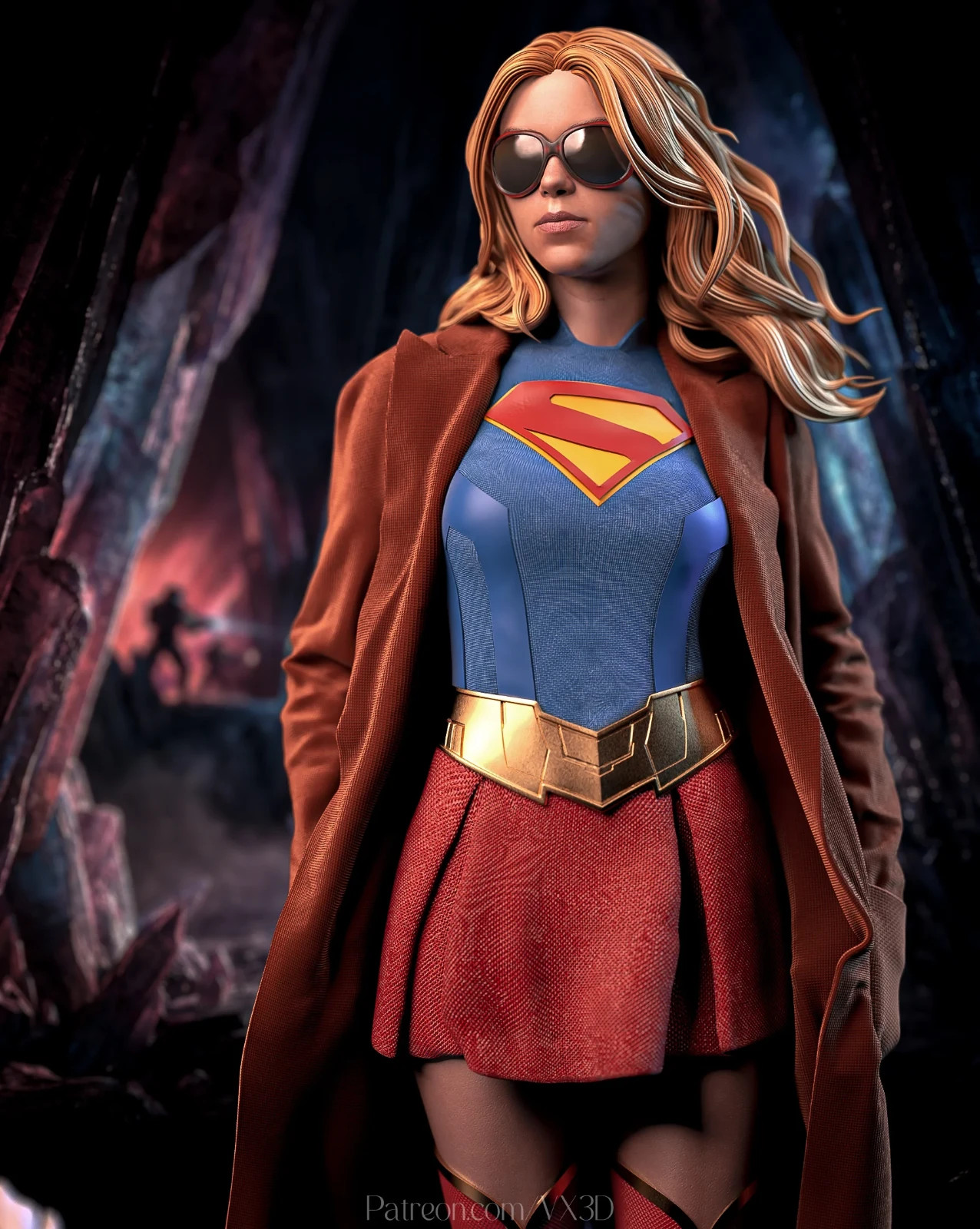 1:6 Supergirl Woman of Tomorrow Fan Art UNPAINTED High Quality Garage Kit 1:6 Supergirl Woman of Tomorrow Fan Art UNPAINTED High Quality Garage Kit