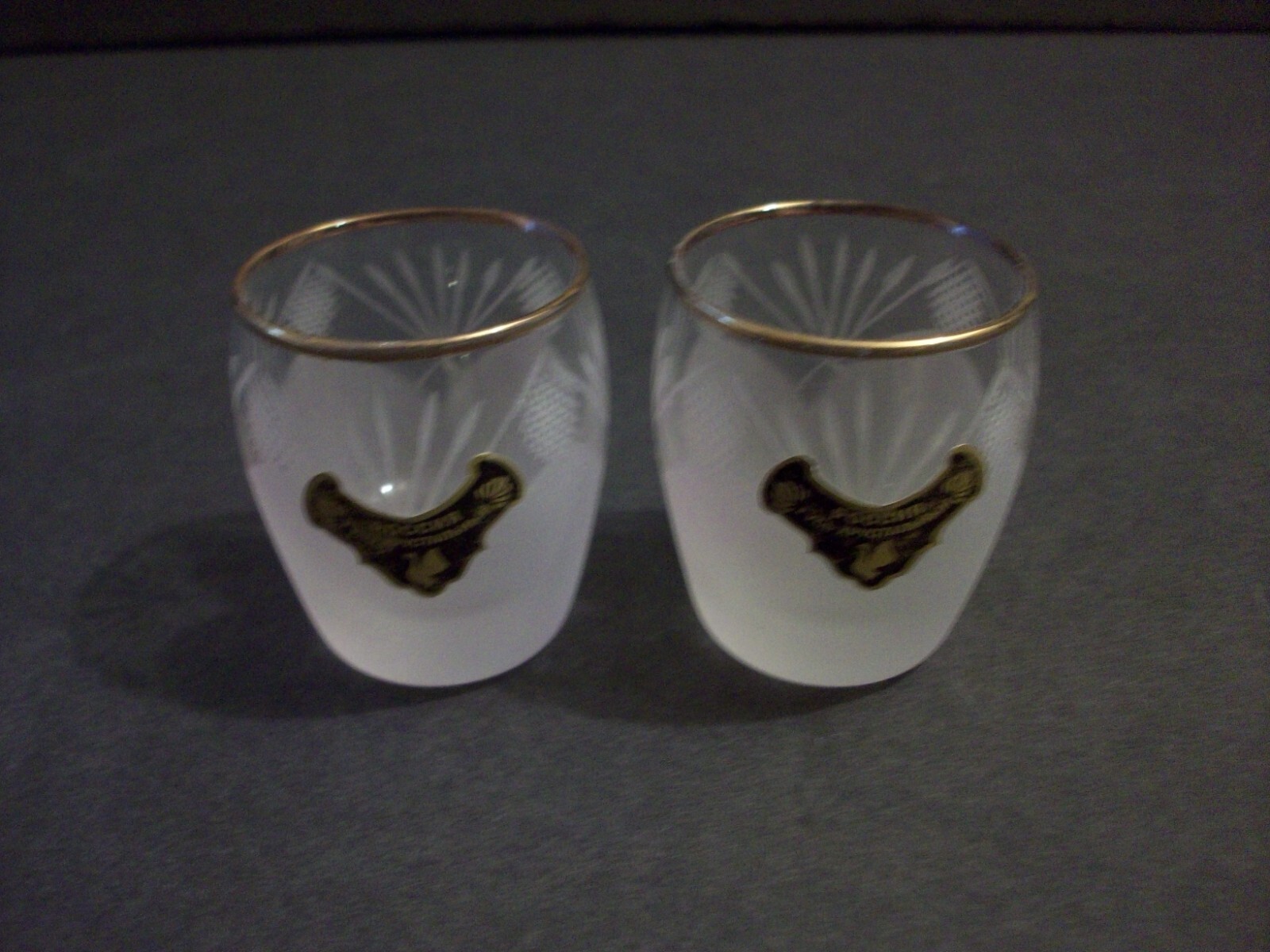 Shot Glasses by Gus Khrustalny - set of 2 Shot Glasses by Gus Khrustalny - set of 2