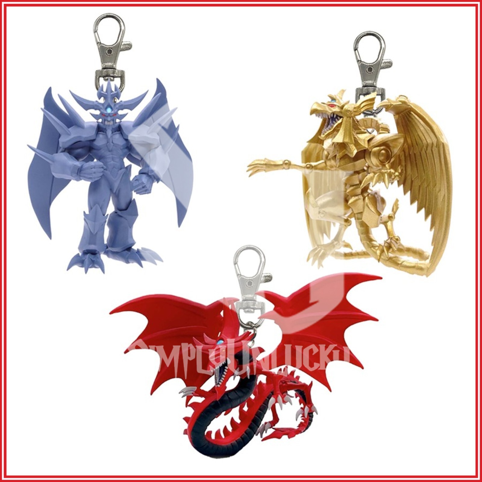 Konami Official Yugioh Banpresto Keychain Bundle Obelisk Slifer Ra Egyptian Gods Konami Official Yugioh Banpresto Keychain Bundle Obelisk Slifer Ra Egyptian Gods