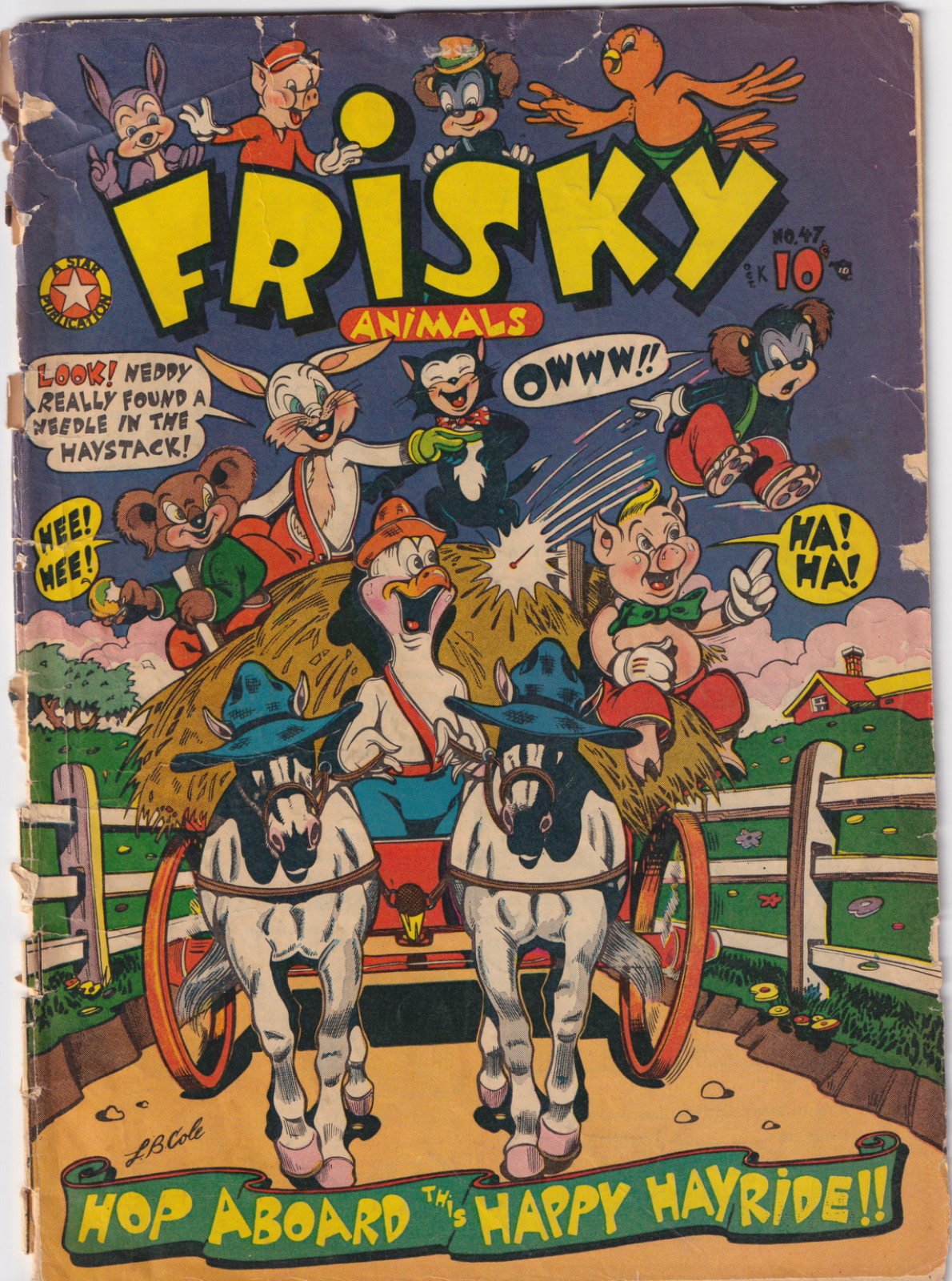 Frisky Animals Comics #47 1951 Frisky Animals Comics #47 1951