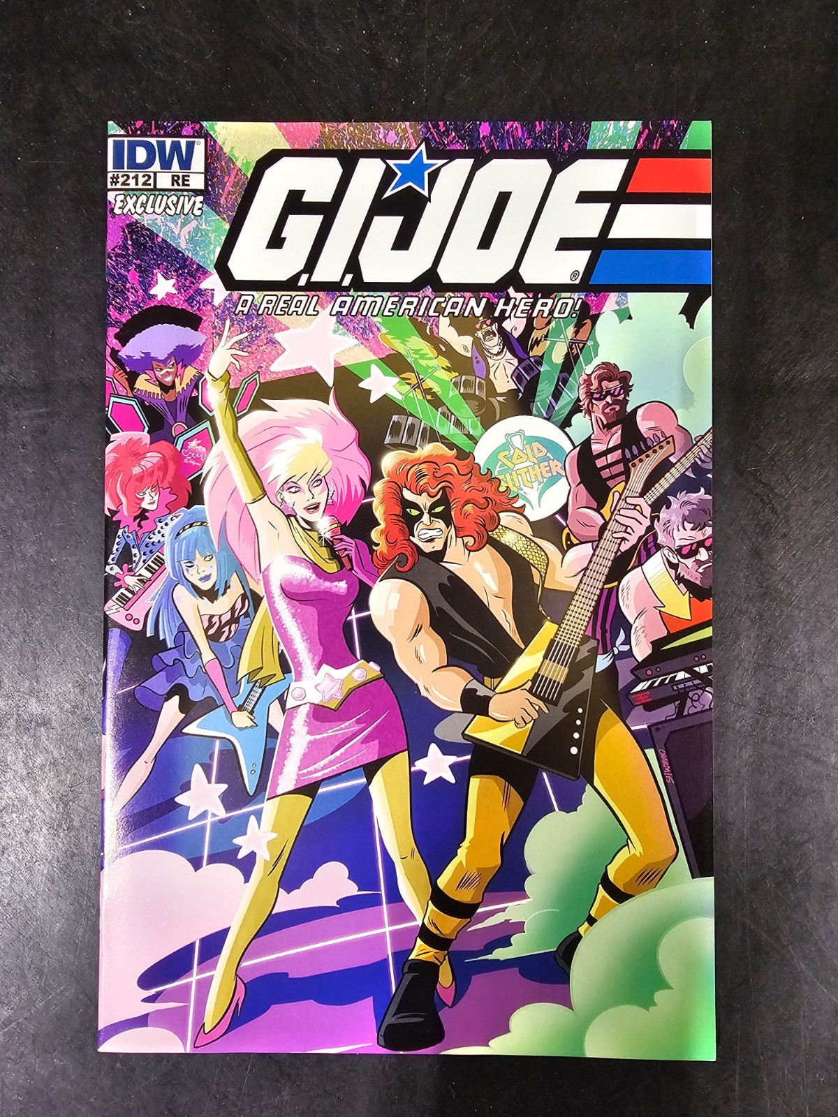 G.I. Joe Cobra ARAH IDW #212 2015 JoeCon TOY FEDERATION Cold Slither LE /1200