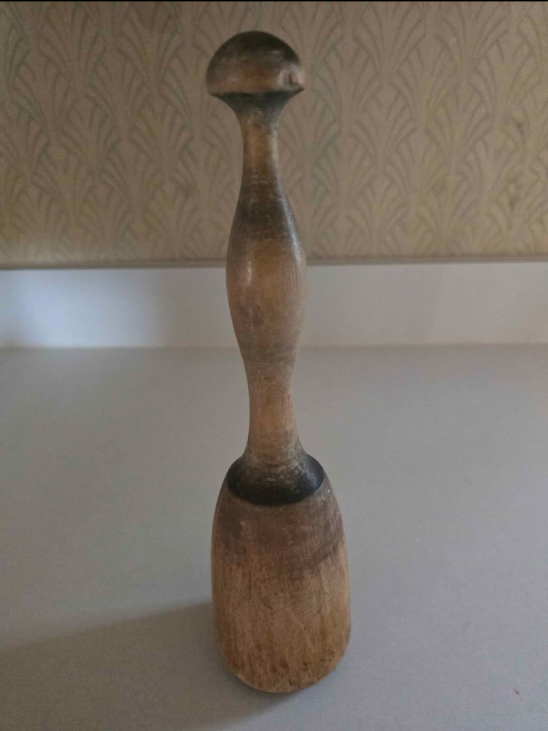 Antique Wooden Potato Masher Pestle Turned Treen Primitive Kitchen Farmhouse Antique Wooden Potato Masher Pestle Turned Treen Primitive Kitchen Farmhouse