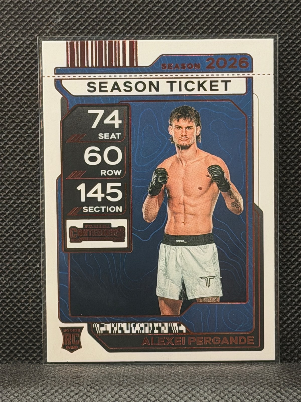 2026 Panini Contenders PFL MMA - Alexei Pergande #41 Base Bronze (RC) 2026 Panini Contenders PFL MMA - Alexei Pergande #41 Base Bronze (RC)