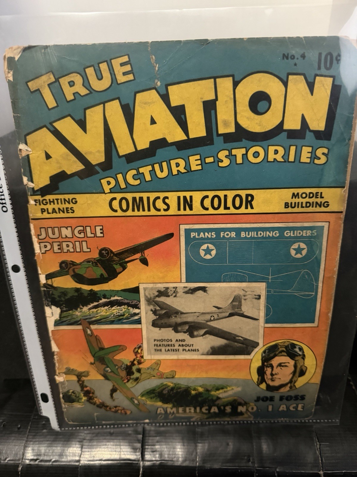 True Aviation Picture-Stories #4, 1944. 58 pages