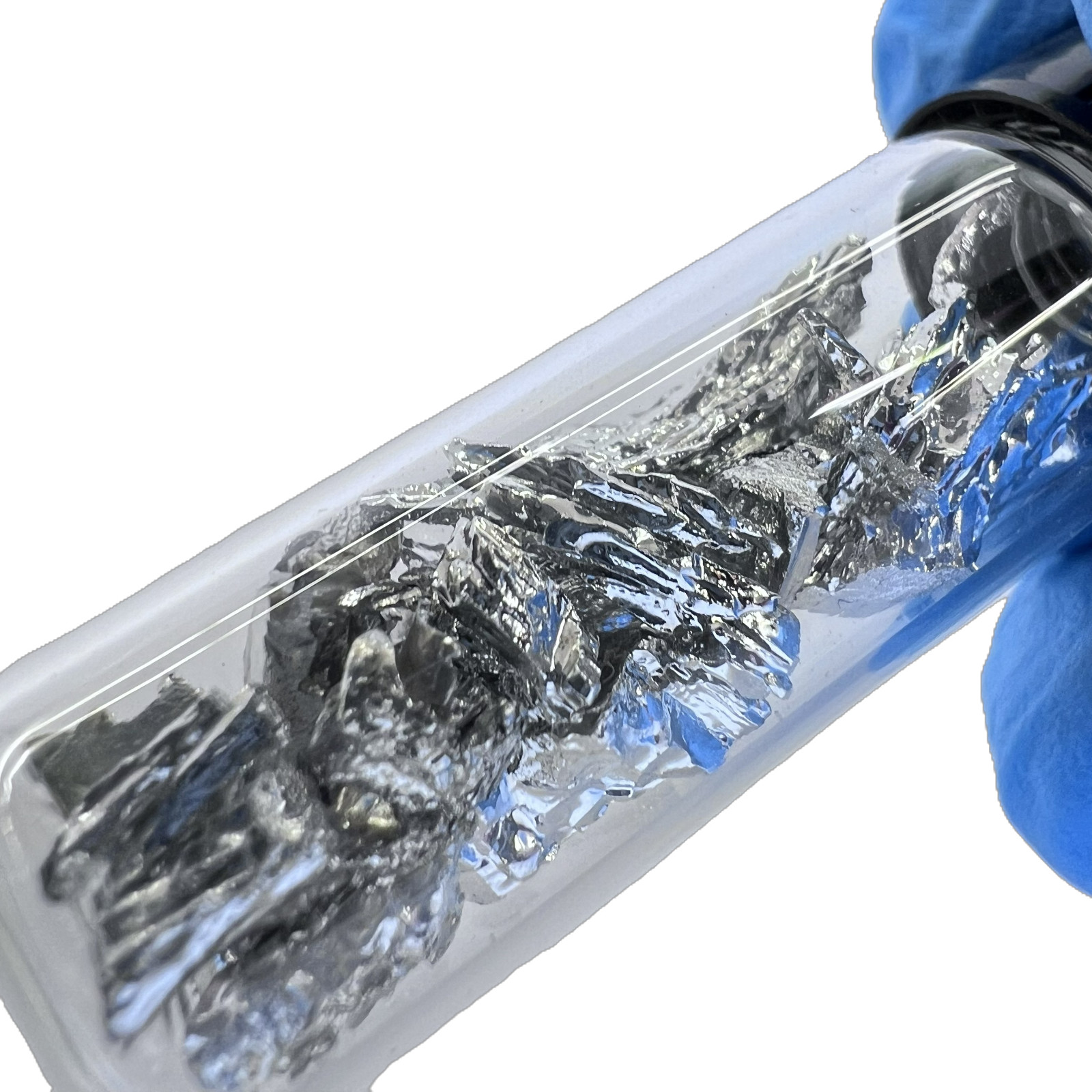 Tin Metal Crystal (Sn) – Grains Element Sample – 1 Dram Glass – Periodic Table Tin Metal Crystal (Sn) – Grains Element Sample – 1 Dram Glass – Periodic Table