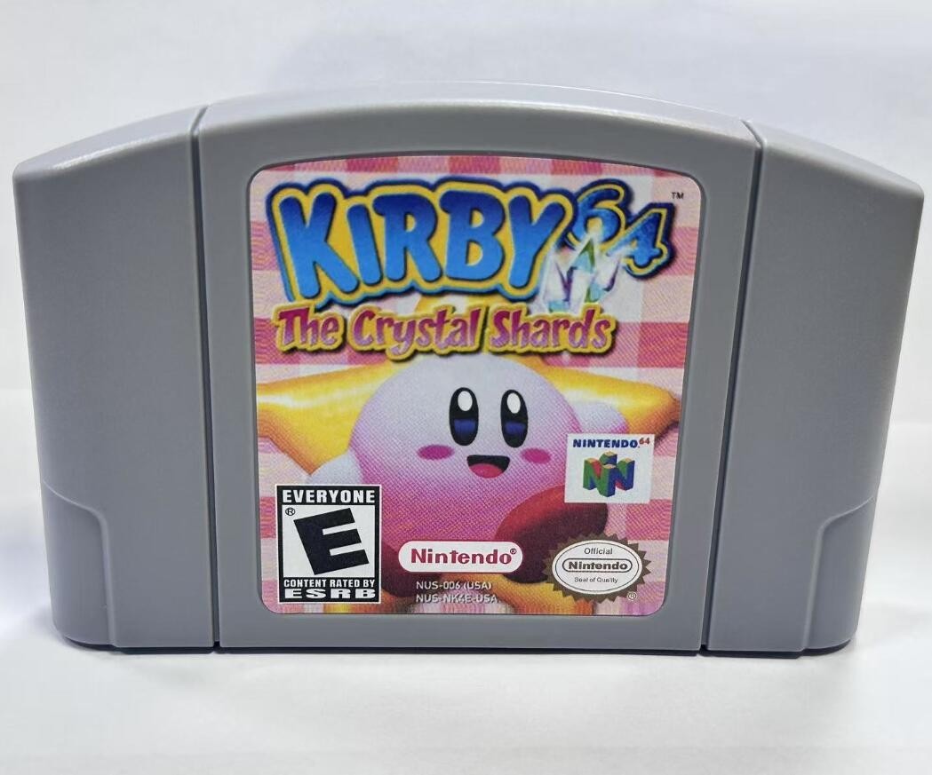N64 Game Card KIRBY64 TheCrystal Shards N64 Game Card KIRBY64 TheCrystal Shards