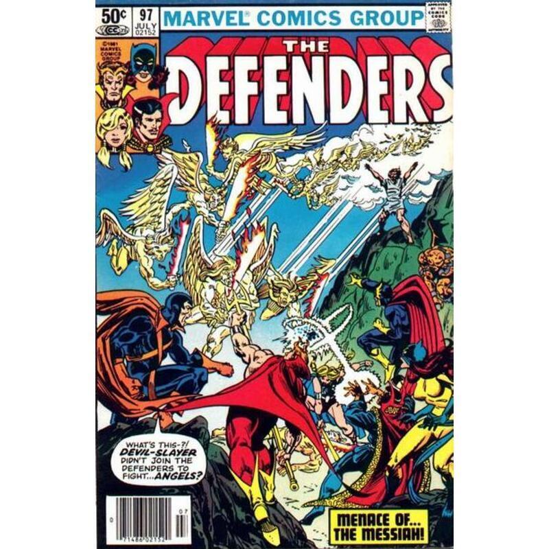 Defenders (1972 series) #97 Newsstand in VF + condition. Marvel comics [d@