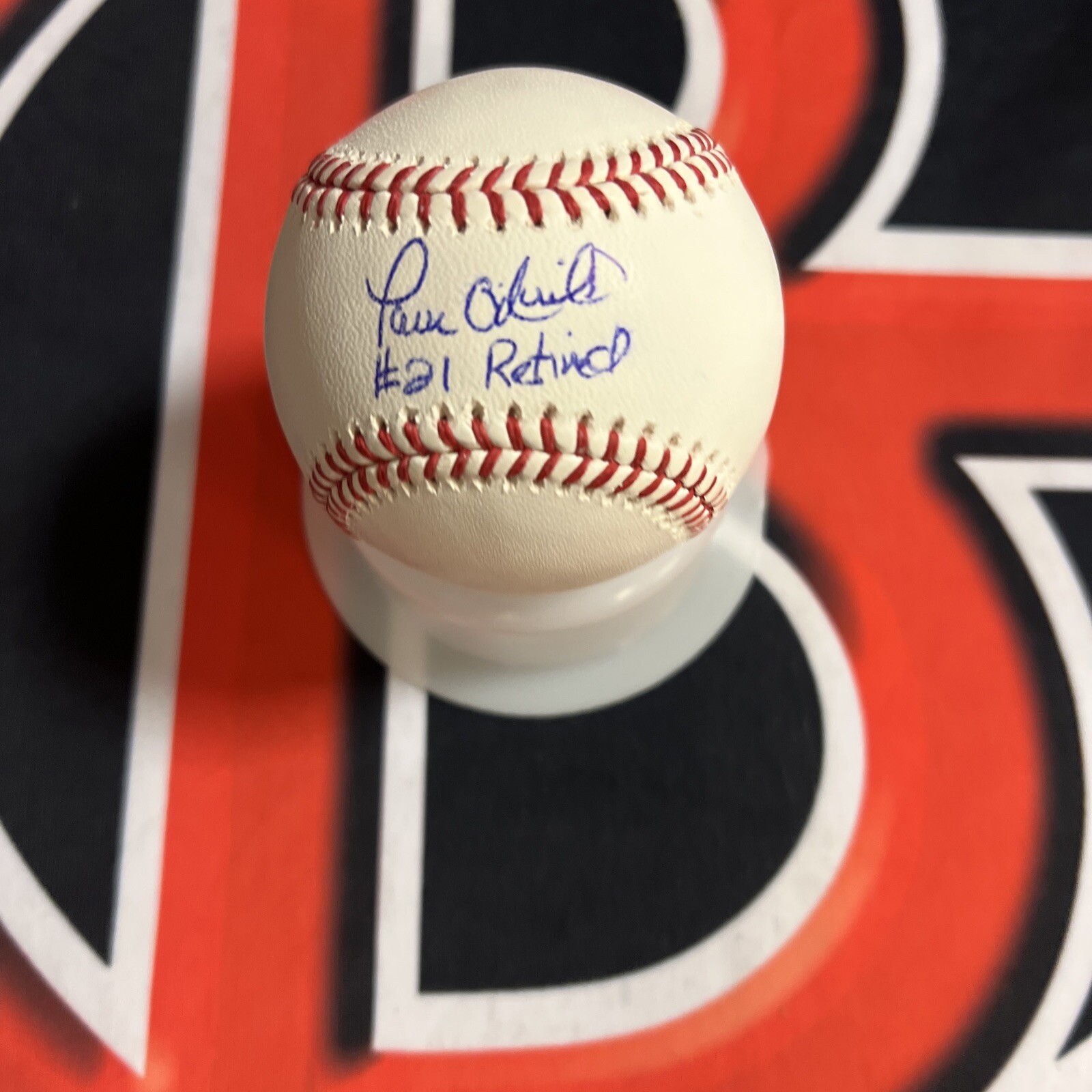Paul O’Neill Signed New York Yankees Inscribed OMLB Baseball Auto Steiner CX COA