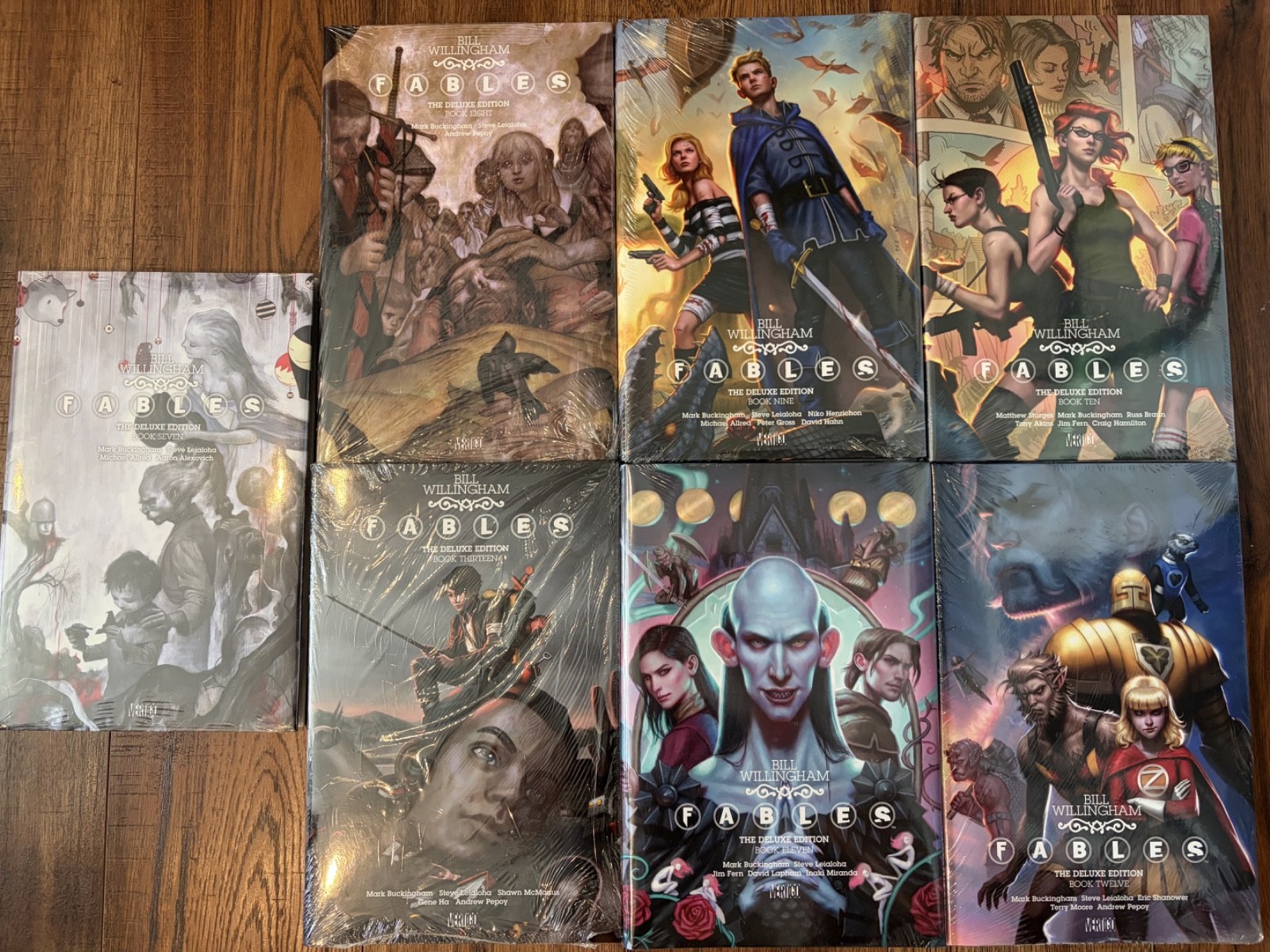Fables: Deluxe Edition Book Lot Volume 7-13 Set Complete HC Hardcover - SEALED Fables: Deluxe Edition Book Lot Volume 7-13 Set Complete HC Hardcover - SEALED