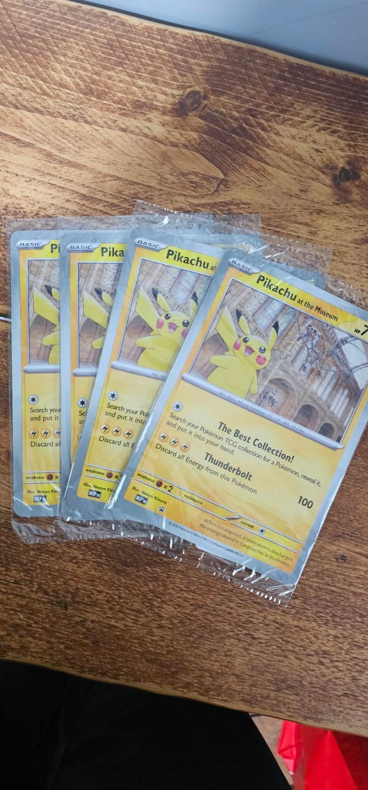 Pikachu At The Museum, Pokémon X Natural History Museum Jumbo Promo - Sealed Pikachu At The Museum, Pokémon X Natural History Museum Jumbo Promo - Sealed