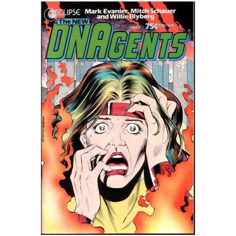 New DNAgents #3 in Near Mint condition. Eclipse comics [h\