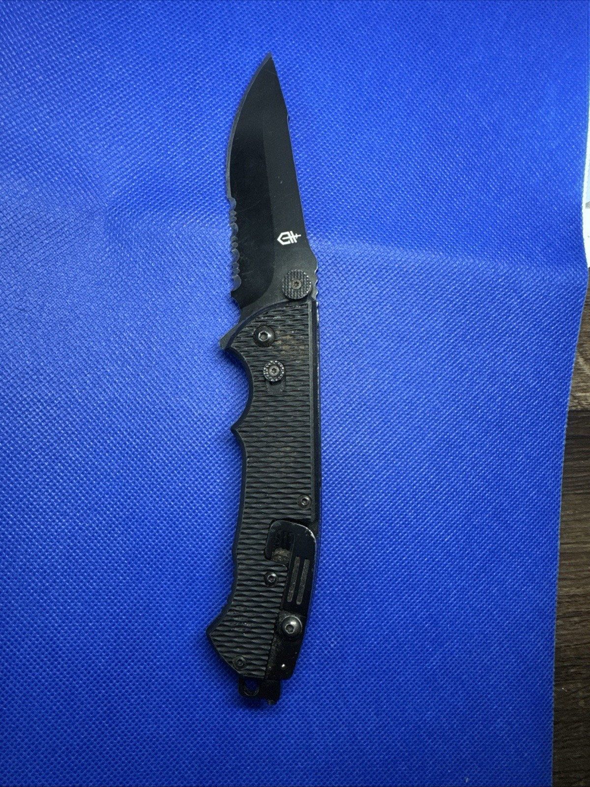 Gerber Hinderer CLS Pocket Knife Slide Lock Combo Edge Blade Gerber Hinderer CLS Pocket Knife Slide Lock Combo Edge Blade