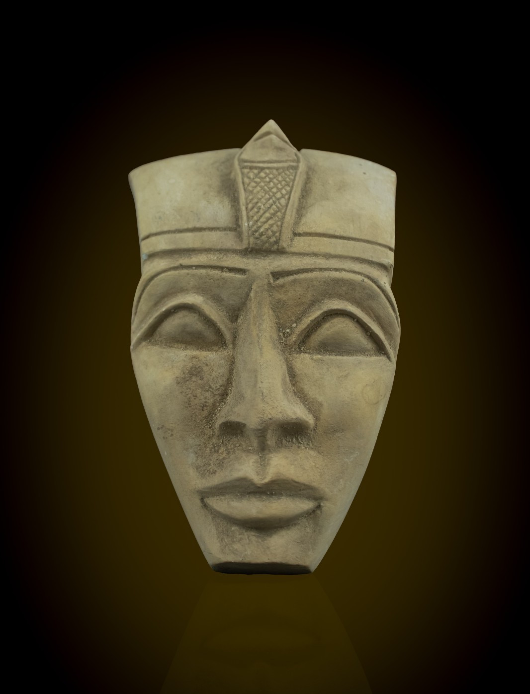 Rare Authentic Ancient Egyptian Antique Nefertiti Stone Mask Figure BC Rare Authentic Ancient Egyptian Antique Nefertiti Stone Mask Figure BC