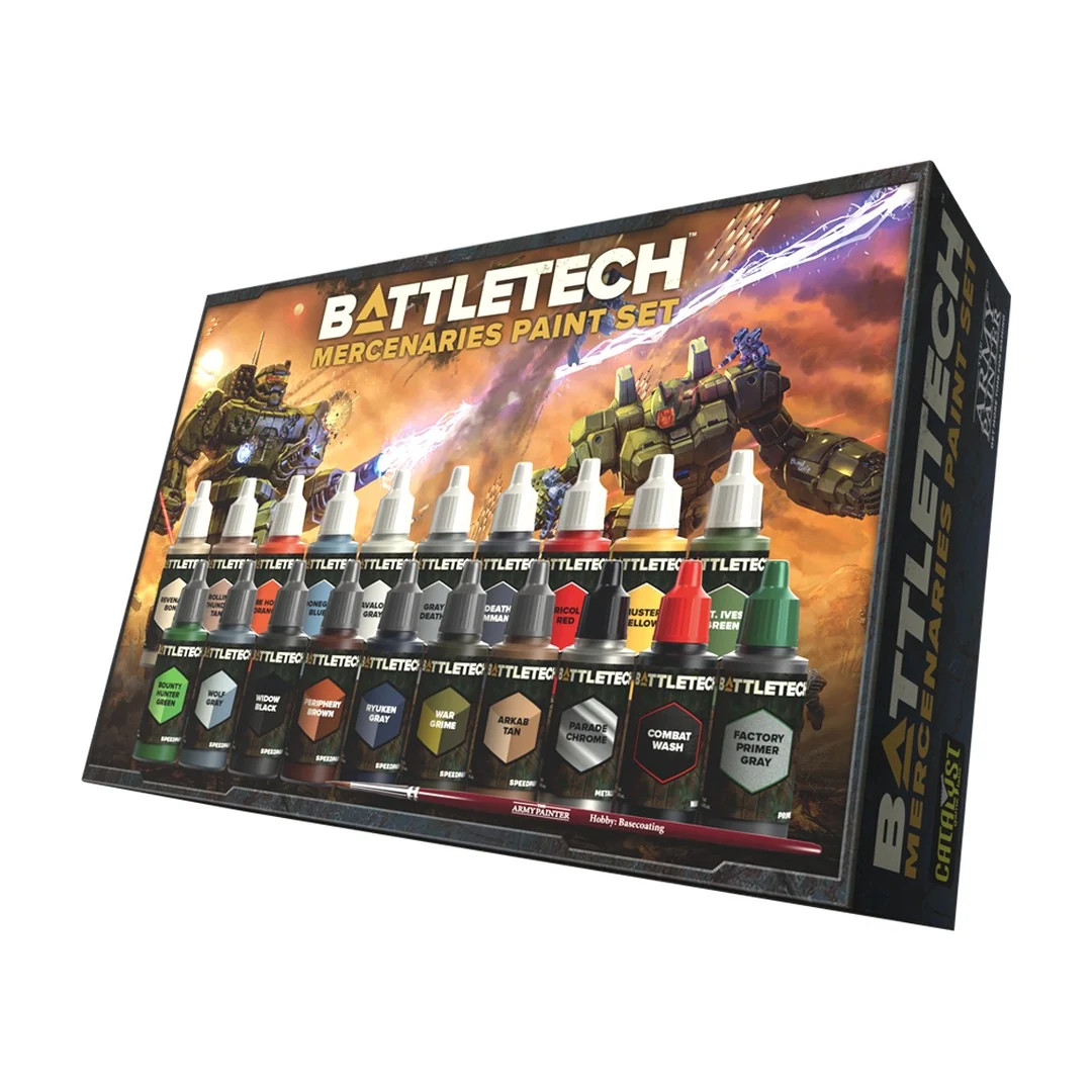 BattleTech: Mercenaries Paint Set BattleTech: Mercenaries Paint Set