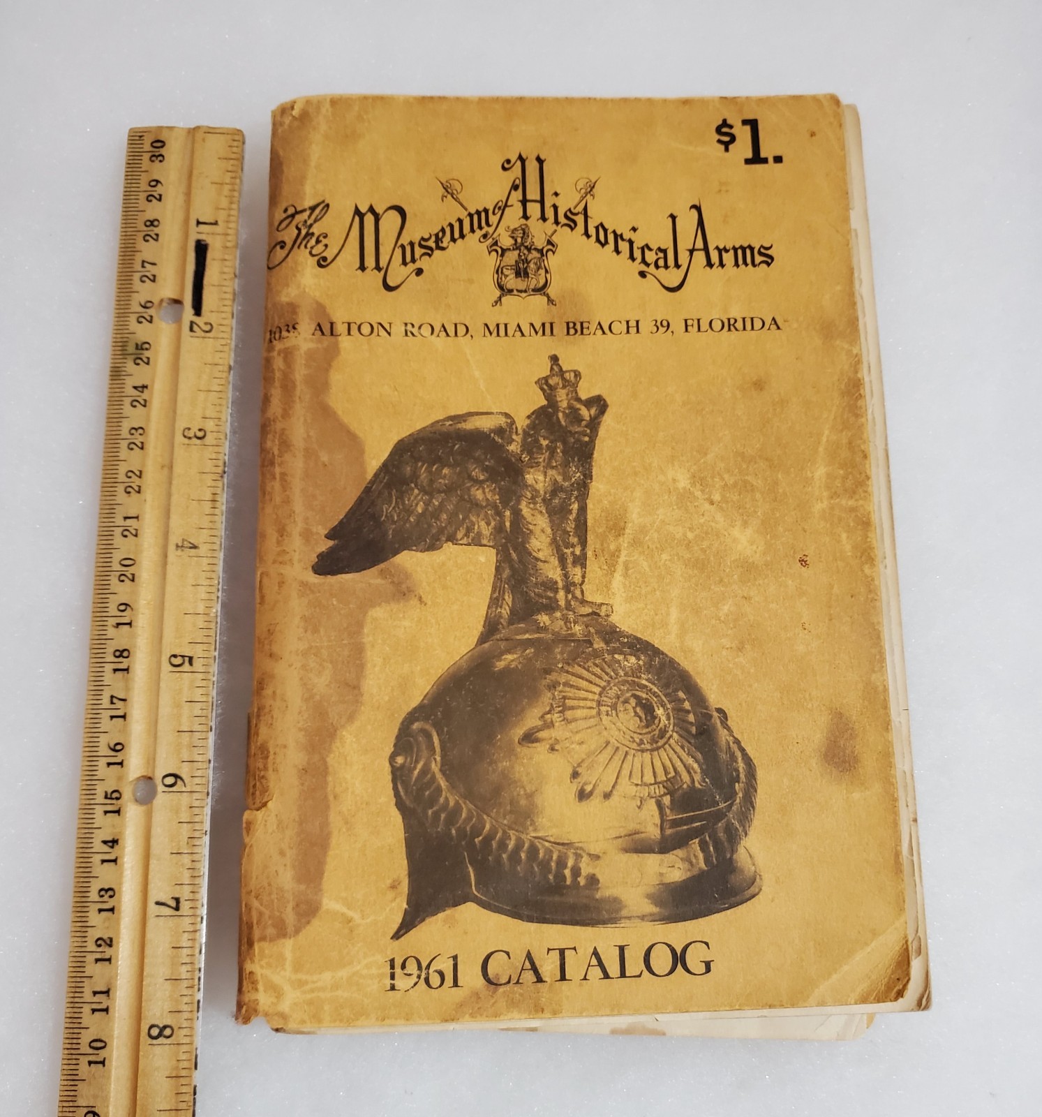 RARE OLD HISTORIC ARMS CATALOG, 1961 UNBELIEVABLE LOOK RARE OLD HISTORIC ARMS CATALOG, 1961 UNBELIEVABLE LOOK